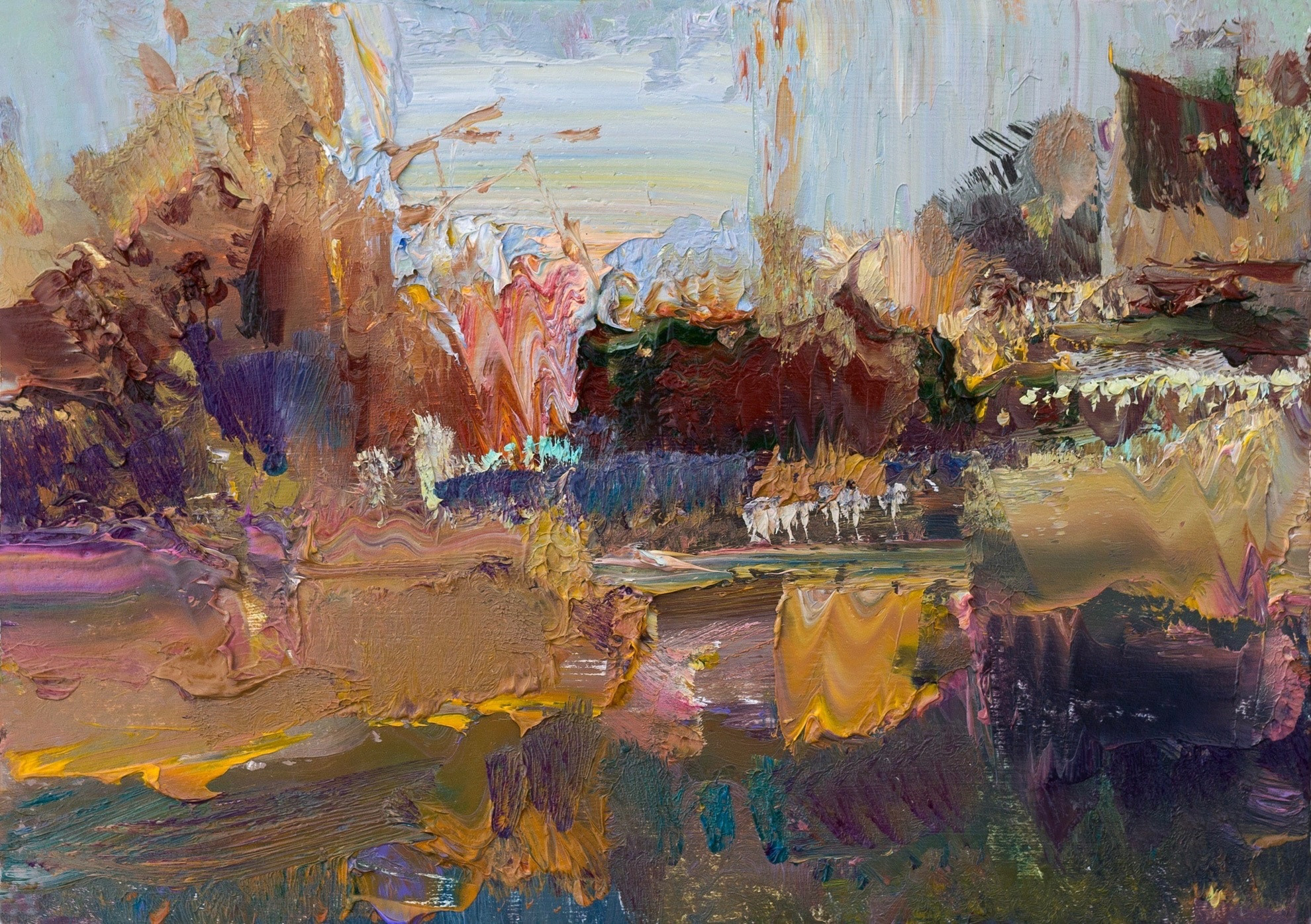 Вечер. Художник Александр Каверин