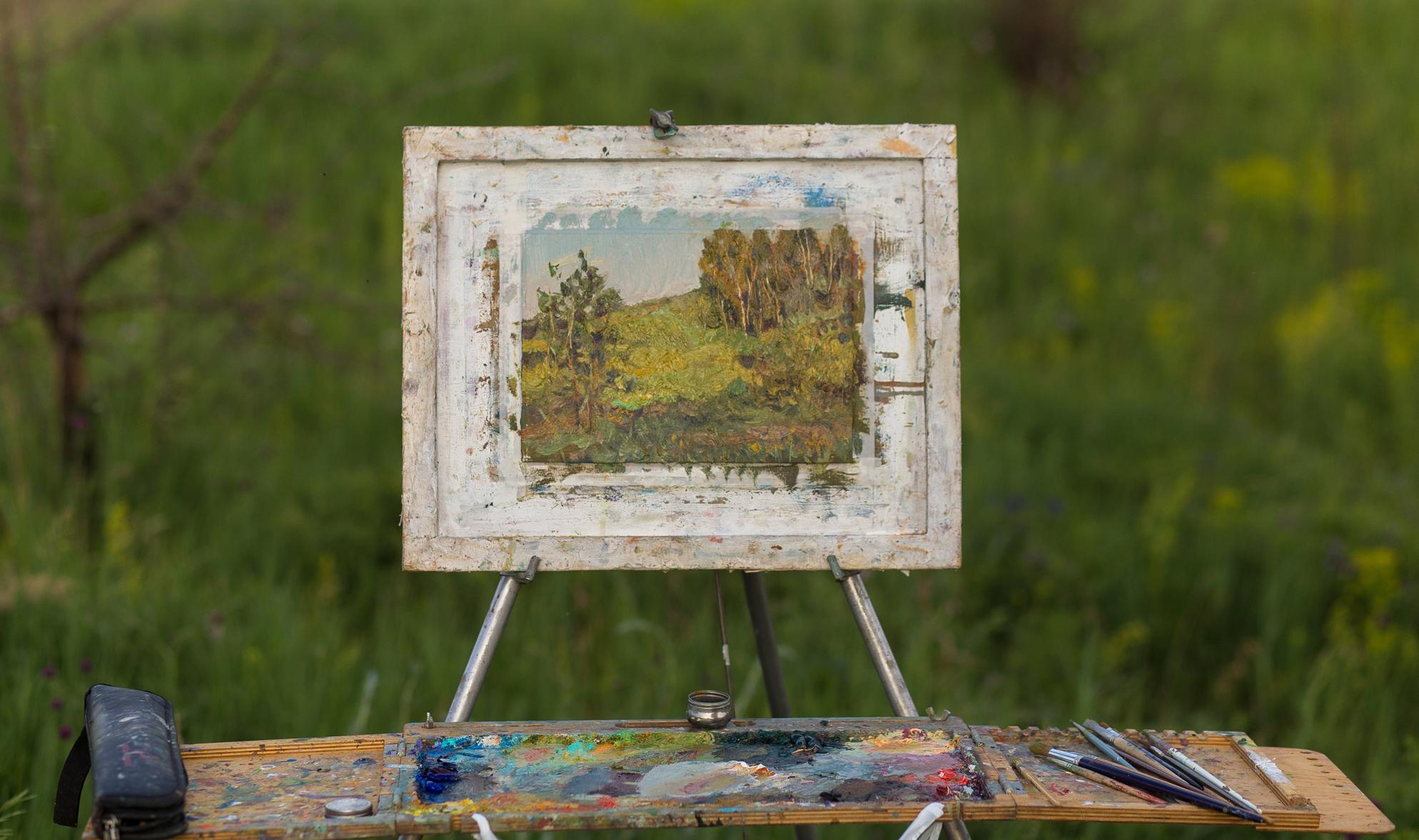 Июньский вечер. Художник Александр Каверин