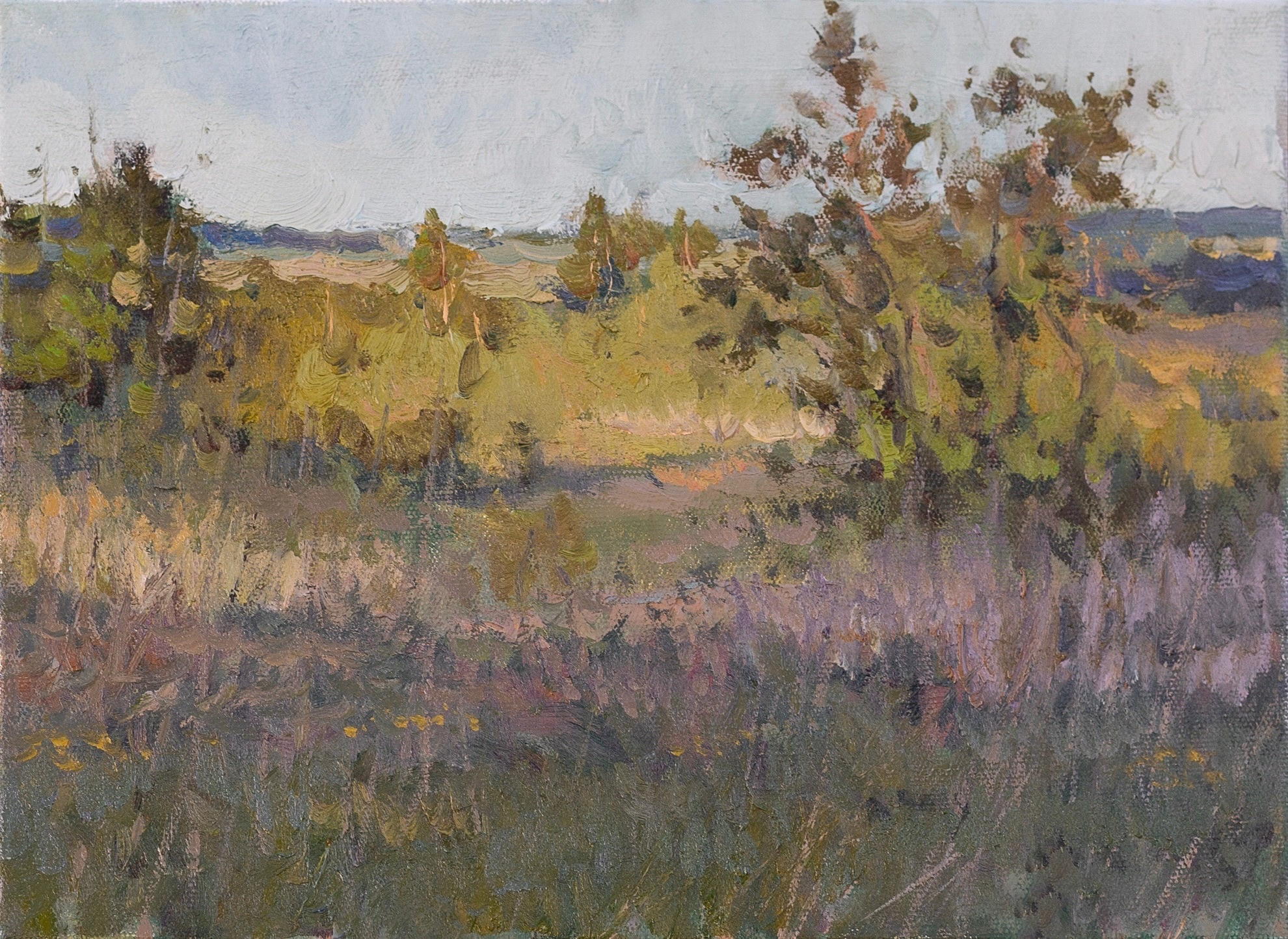 Май. Художник Александр Каверин