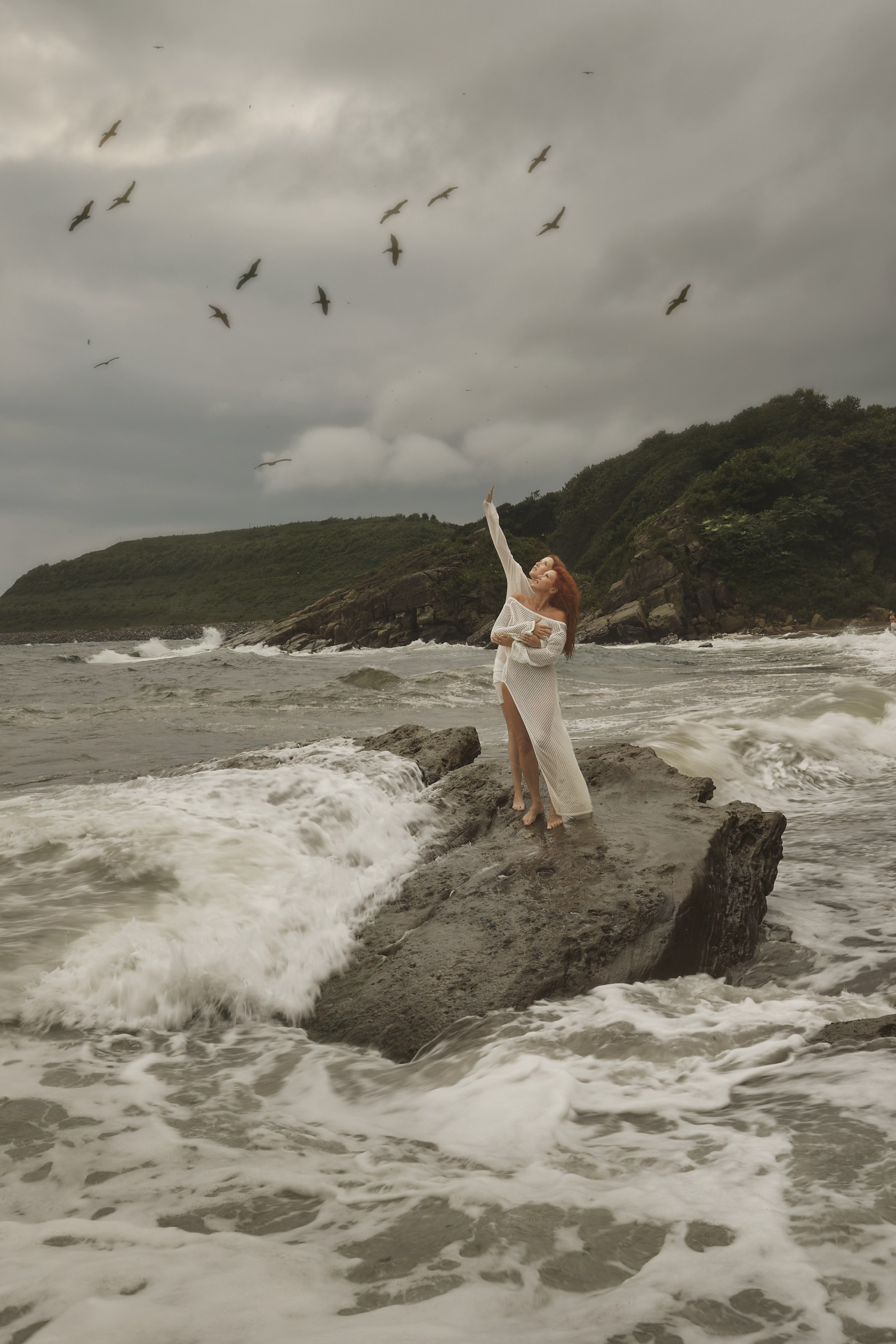 Морские истории. Фотограф женского портрета, беременности и материнства Харькова Елена