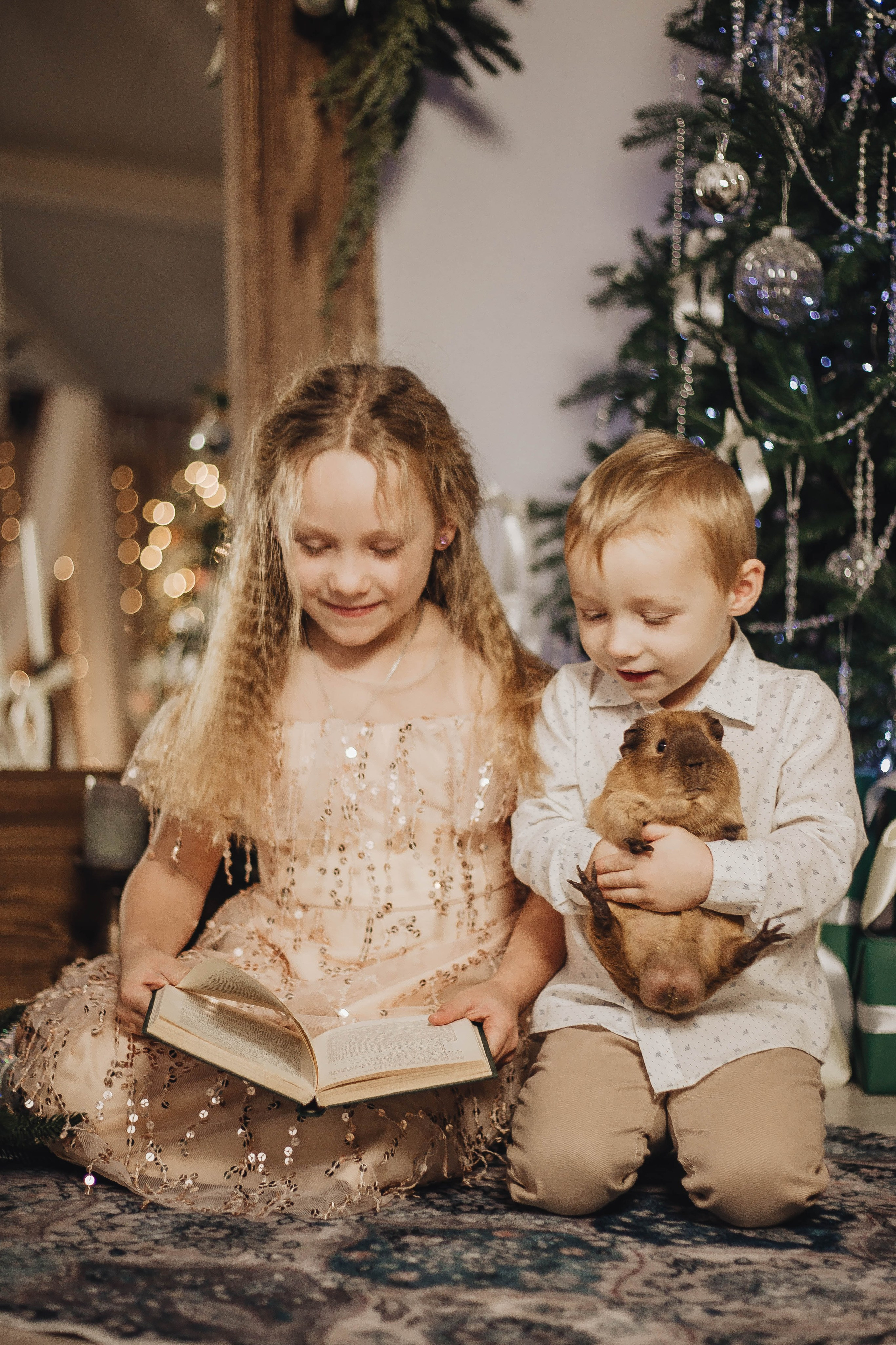 Аня с детьми новый год!. Фотограф Светлана Столярова Воскресенск