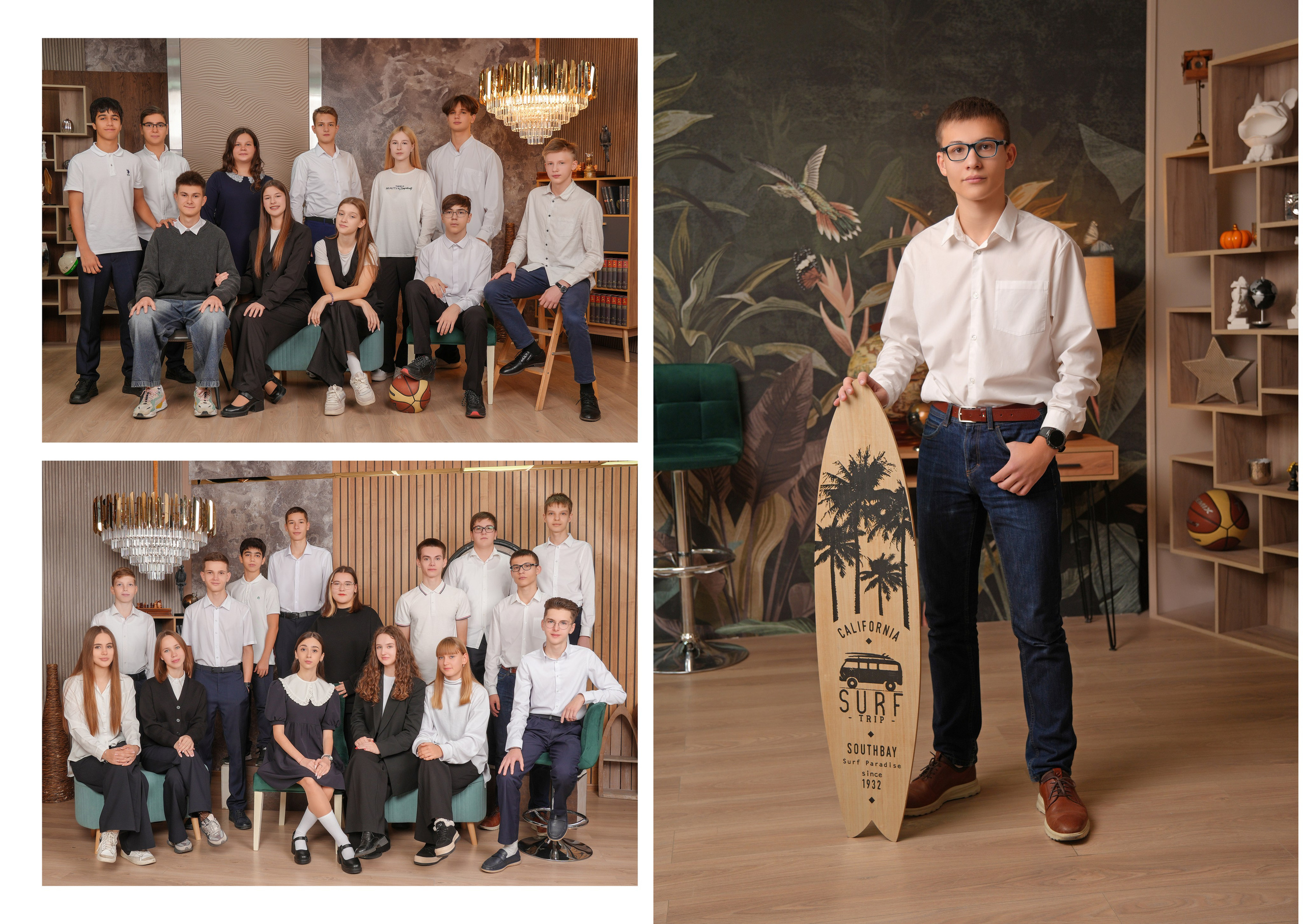 ШКОЛА 2 — 9 «А» класс. Красивый выпускной альбом в Краснодаре