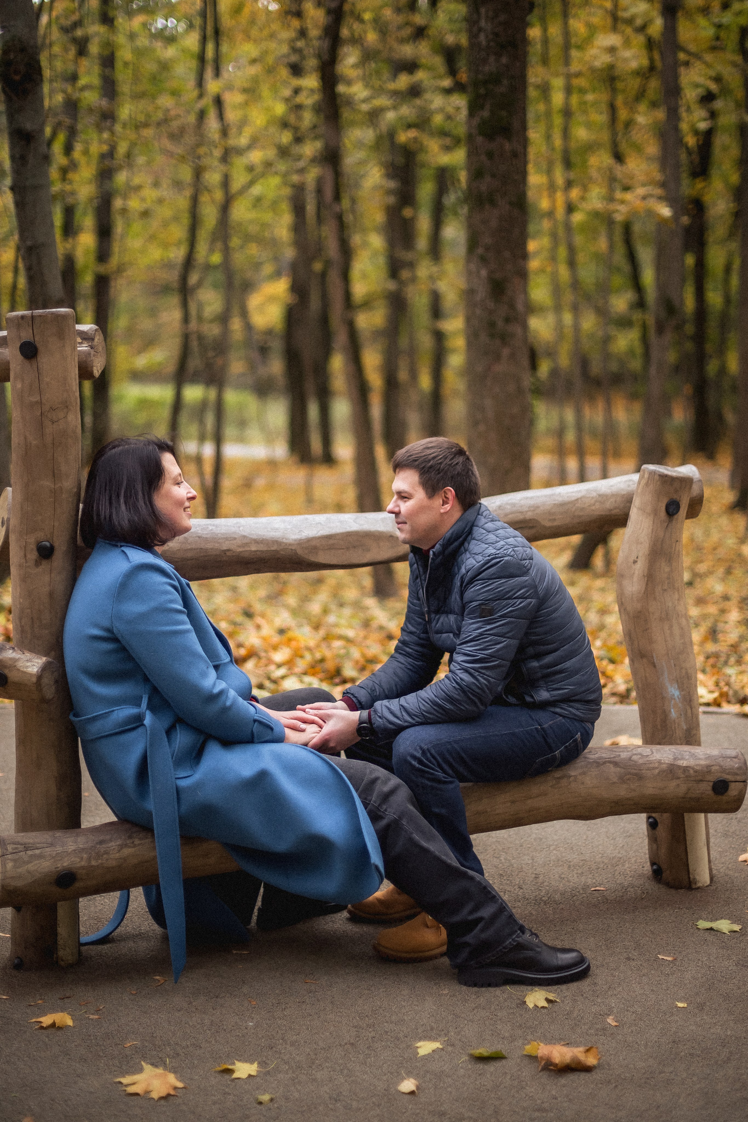 Тепло осени. Леон и родители. Фотограф в Москве Базанова Дарья