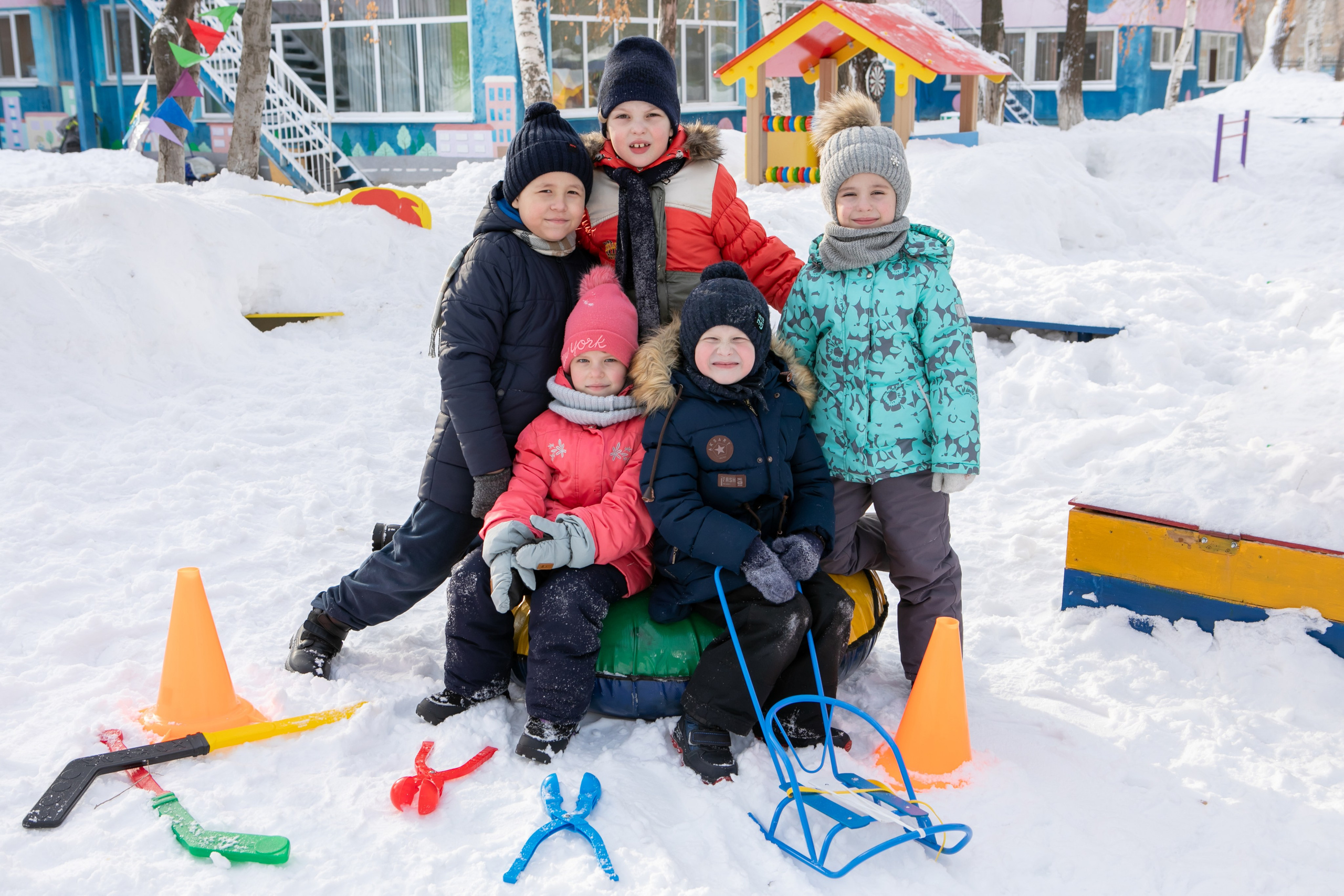 Съемка в детском саду. Выпускные фотокниги