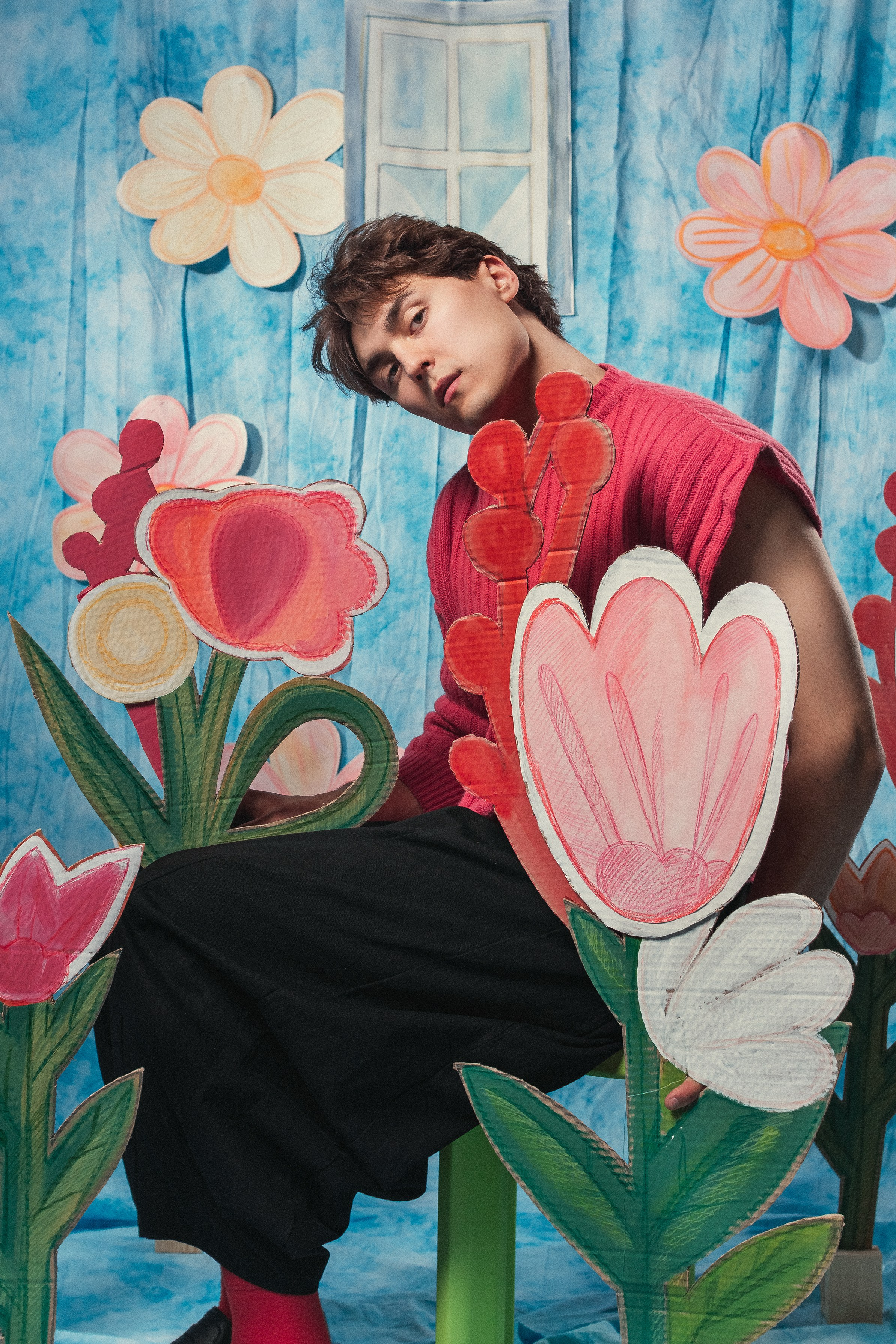 Картонные цветы. Светлана Аброщикова