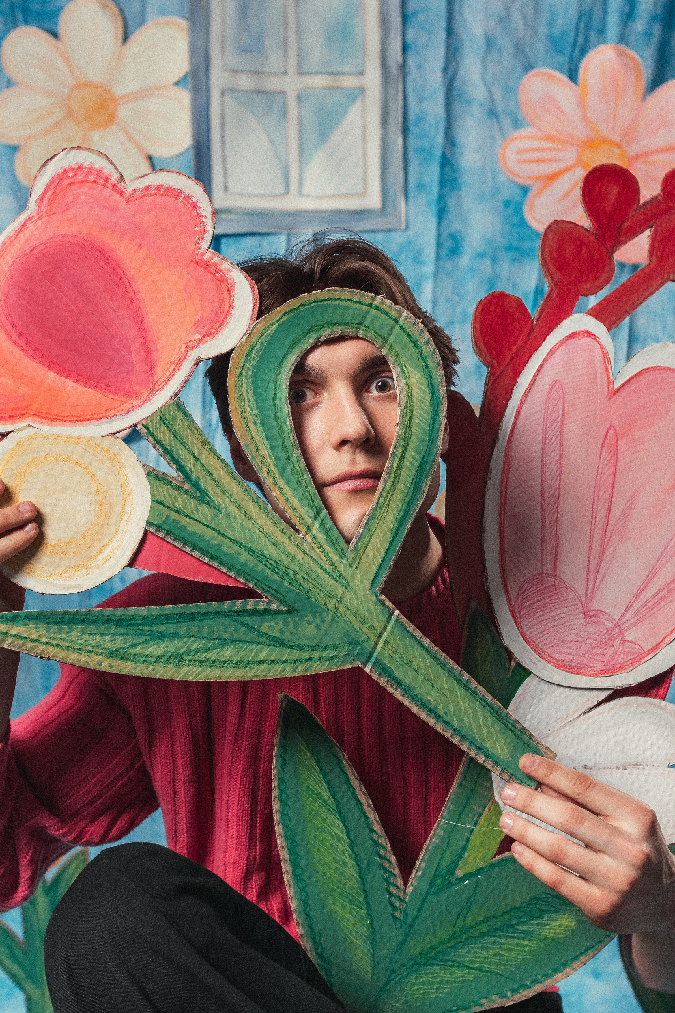 Картонные цветы. Светлана Аброщикова