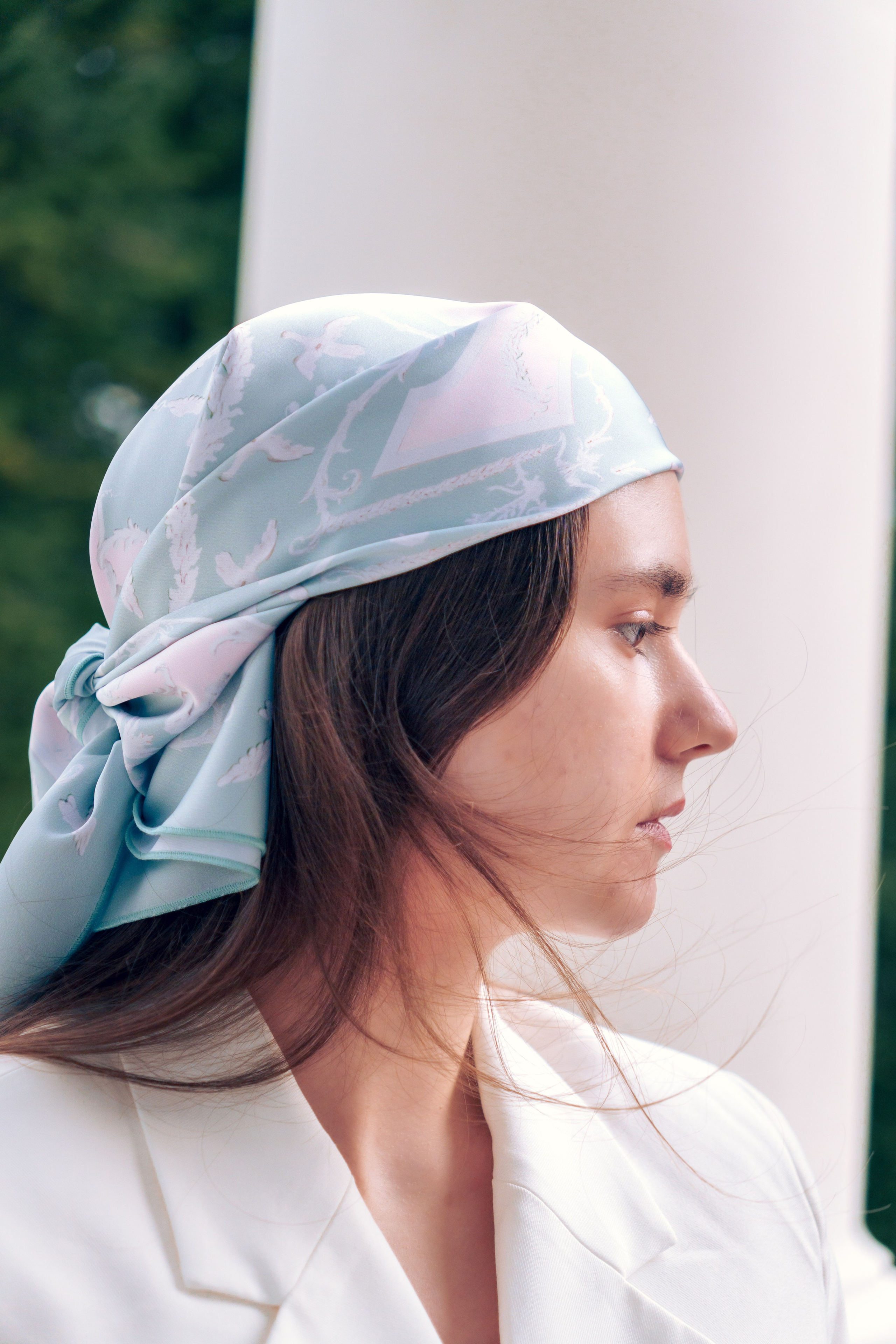 Коллекция платков Дарьи Ильичевой. Фотограф в Санкт-Петербурге Ибрагимова Алина