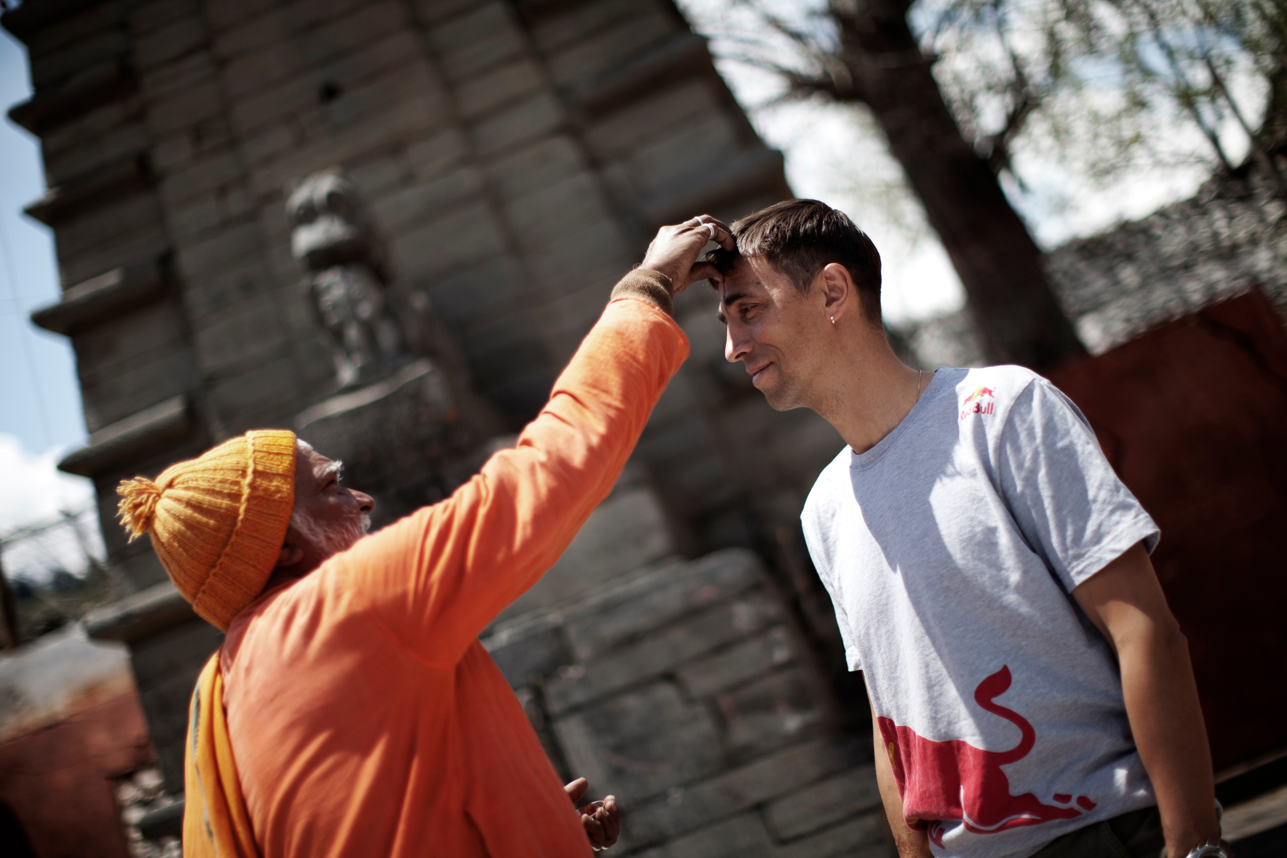 BASE jumping. Creative photographer Denis Klero