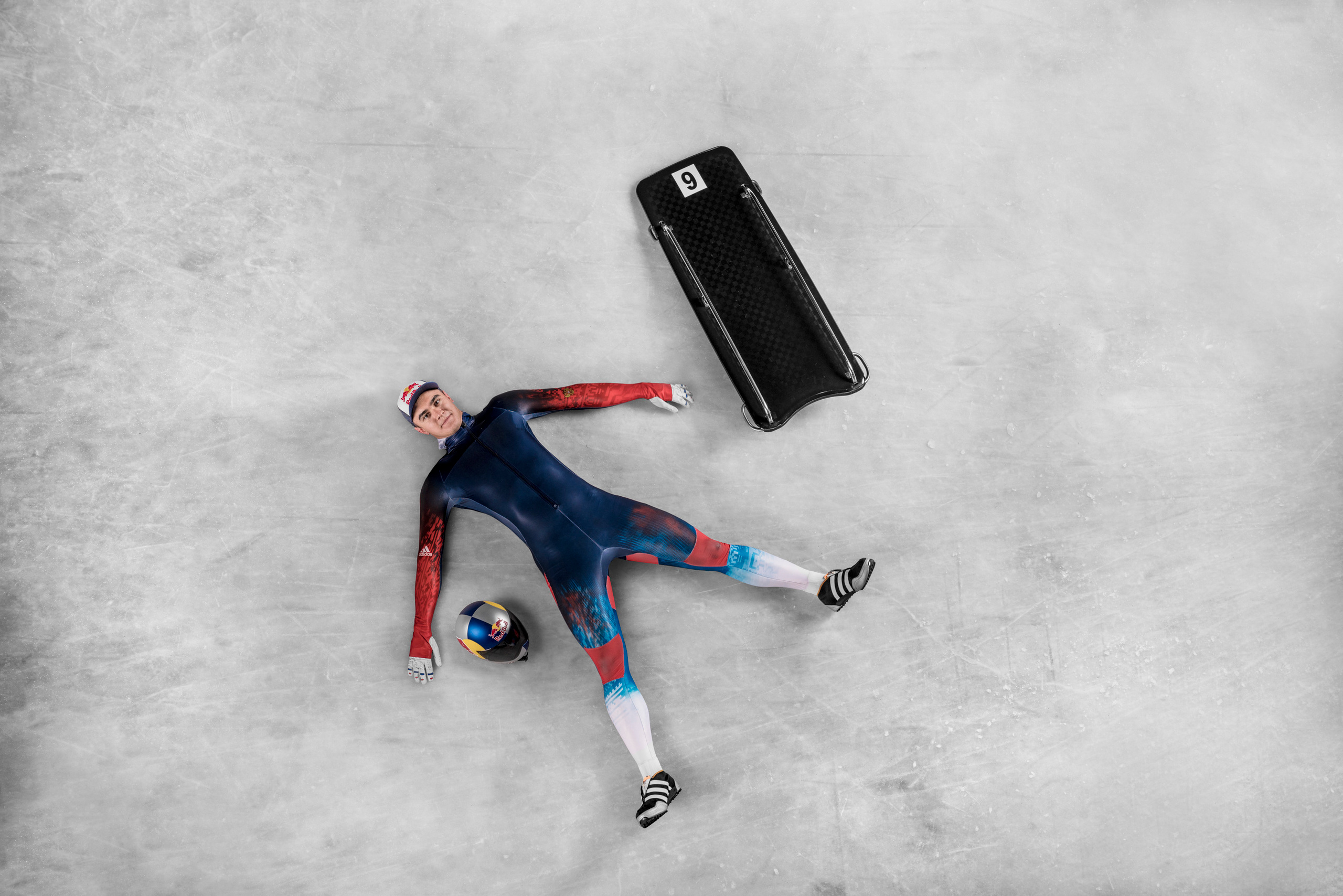 Portfolio of skeleton athlete Nikita Tregubov. Creative Photographer Denis Klero