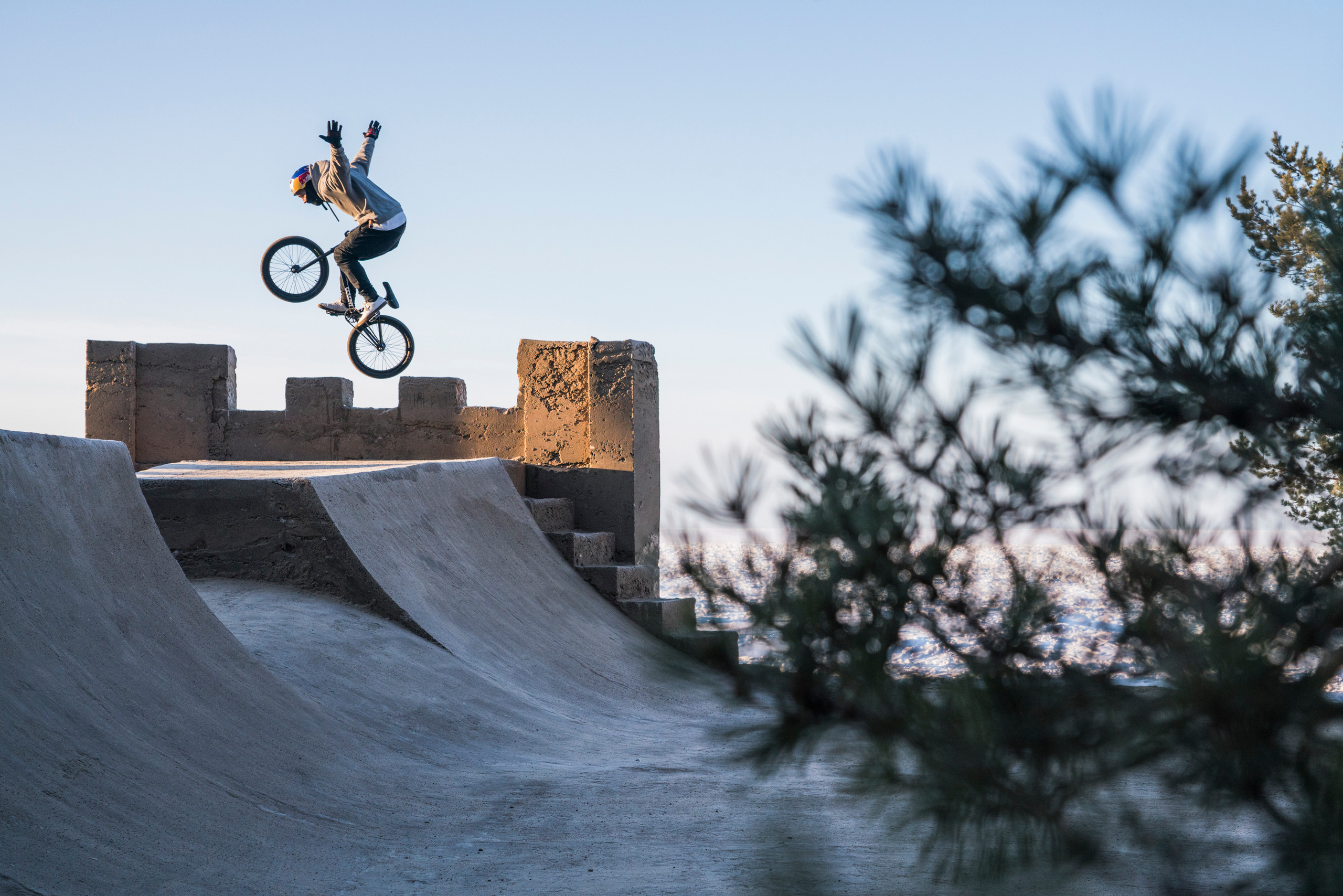 BMX проект Sand Castle. Creative photographer Denis Klero
