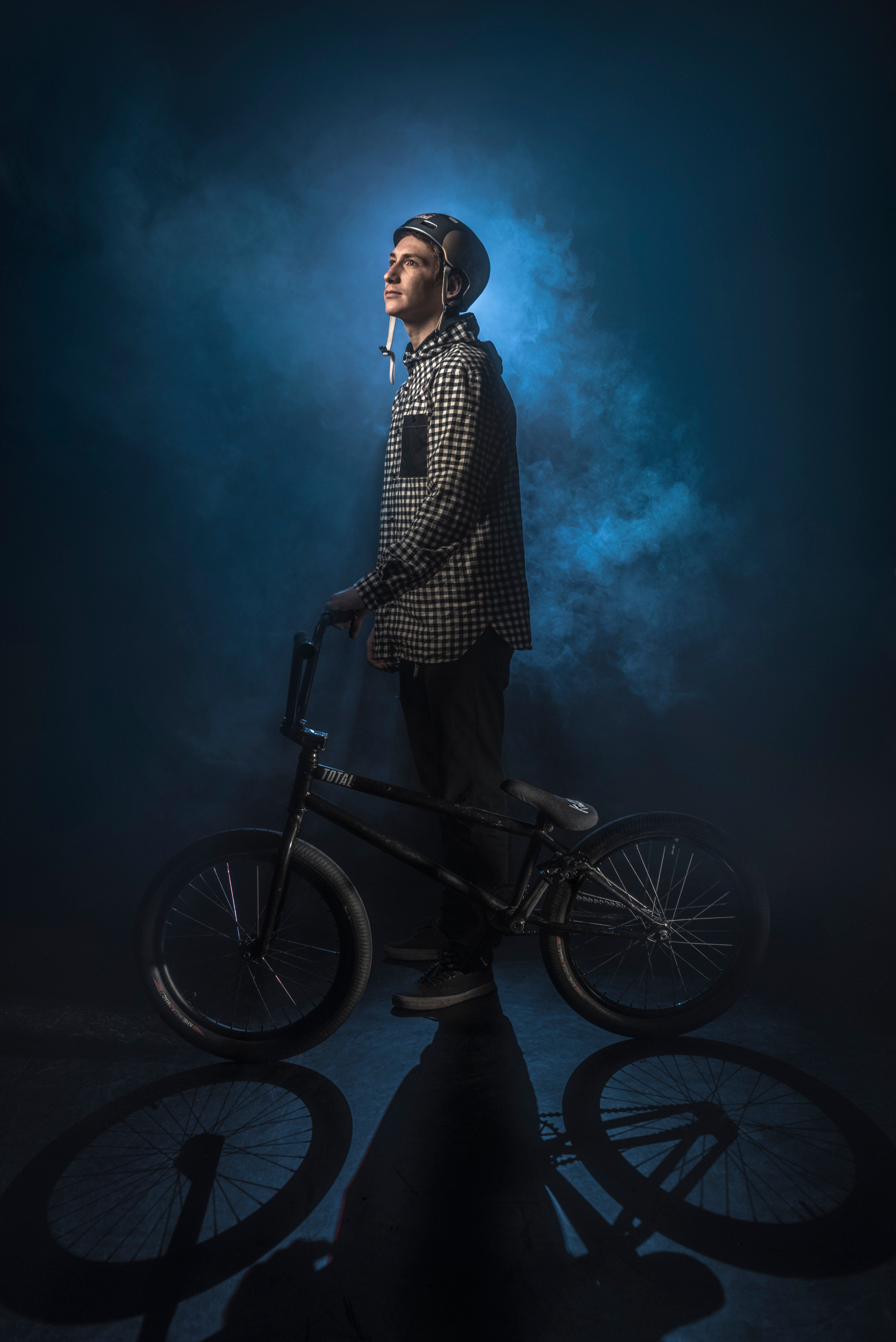 BMX rider portfolio. Creative Photographer Denis Klero