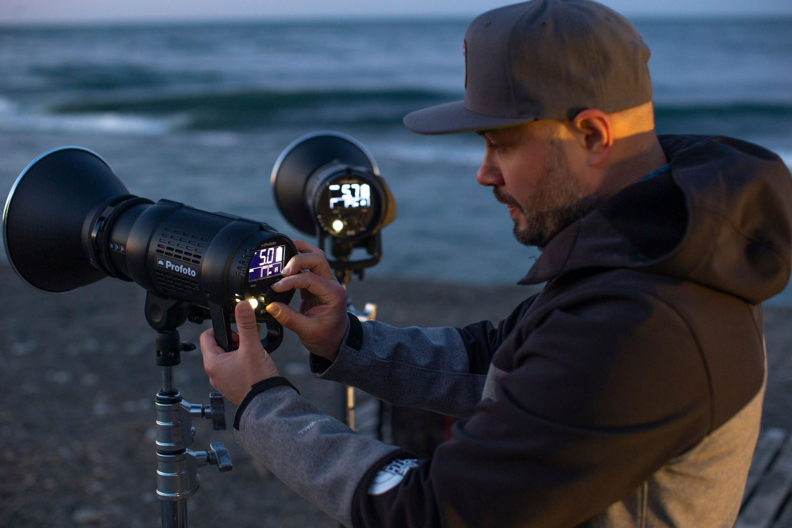 Спецпроект для Profoto B1X. Creative photographer Denis Klero