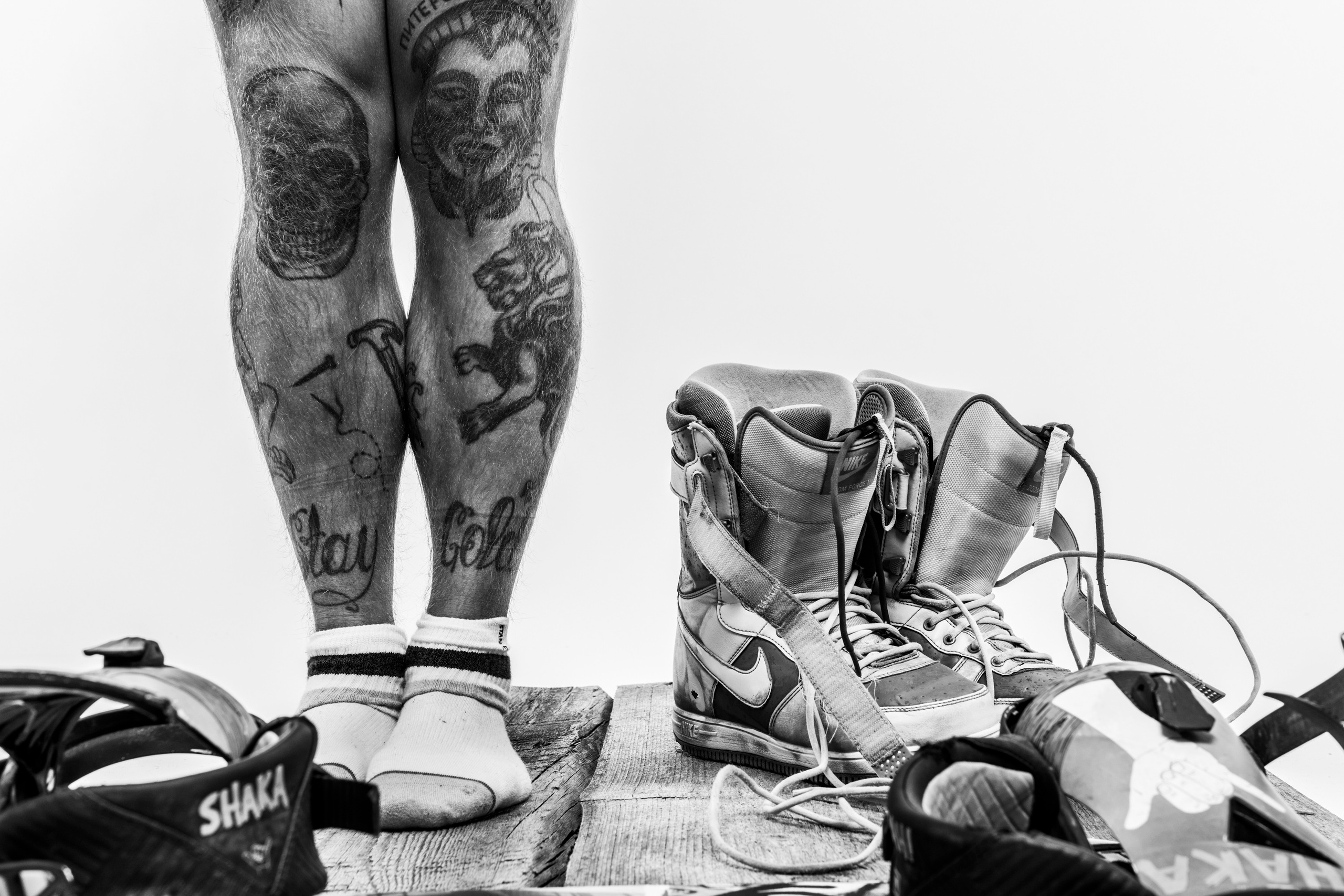 Тату Дениса Бонуса. Creative photographer Denis Klero