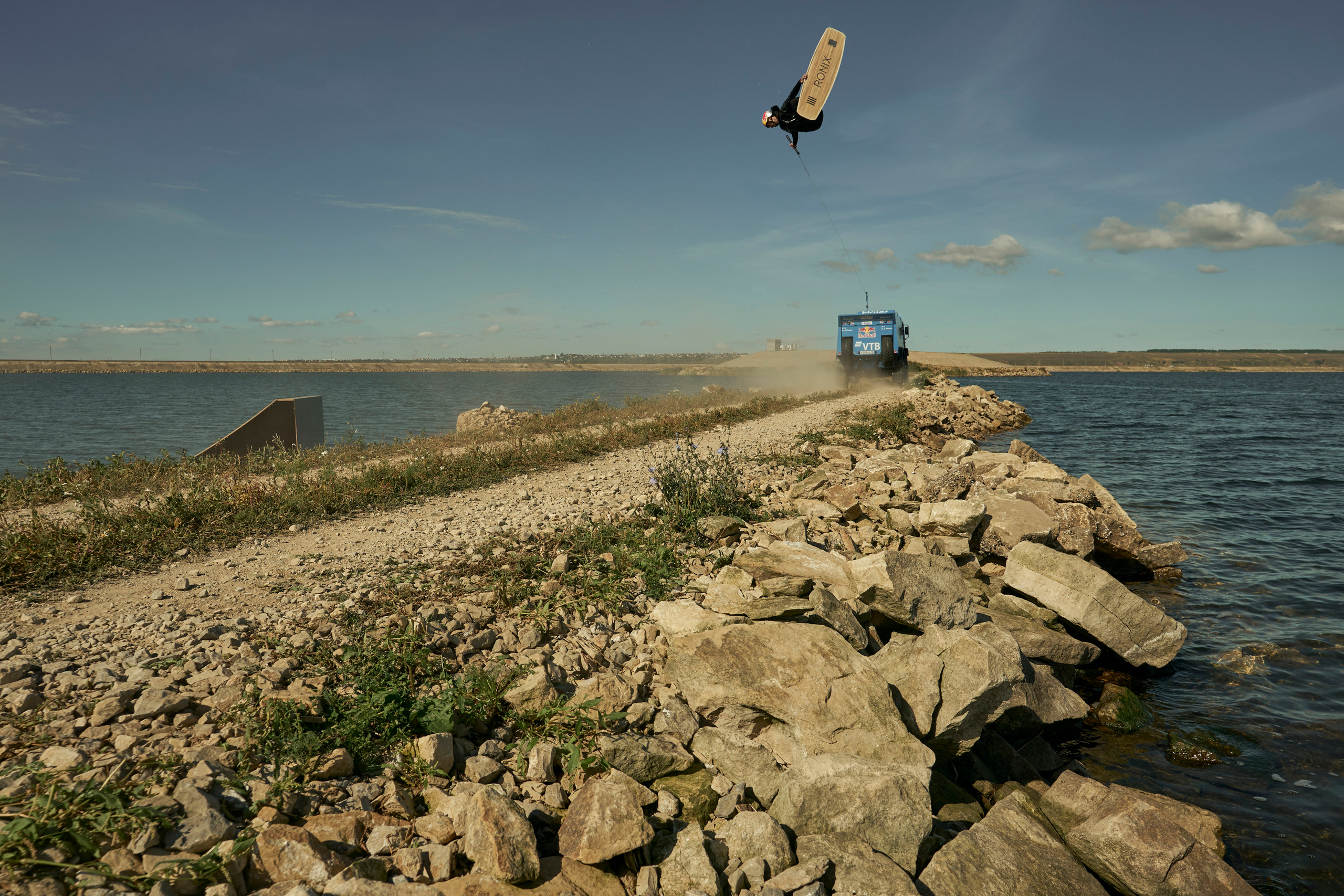 KAMAZ wake. Creative photographer Denis Klero