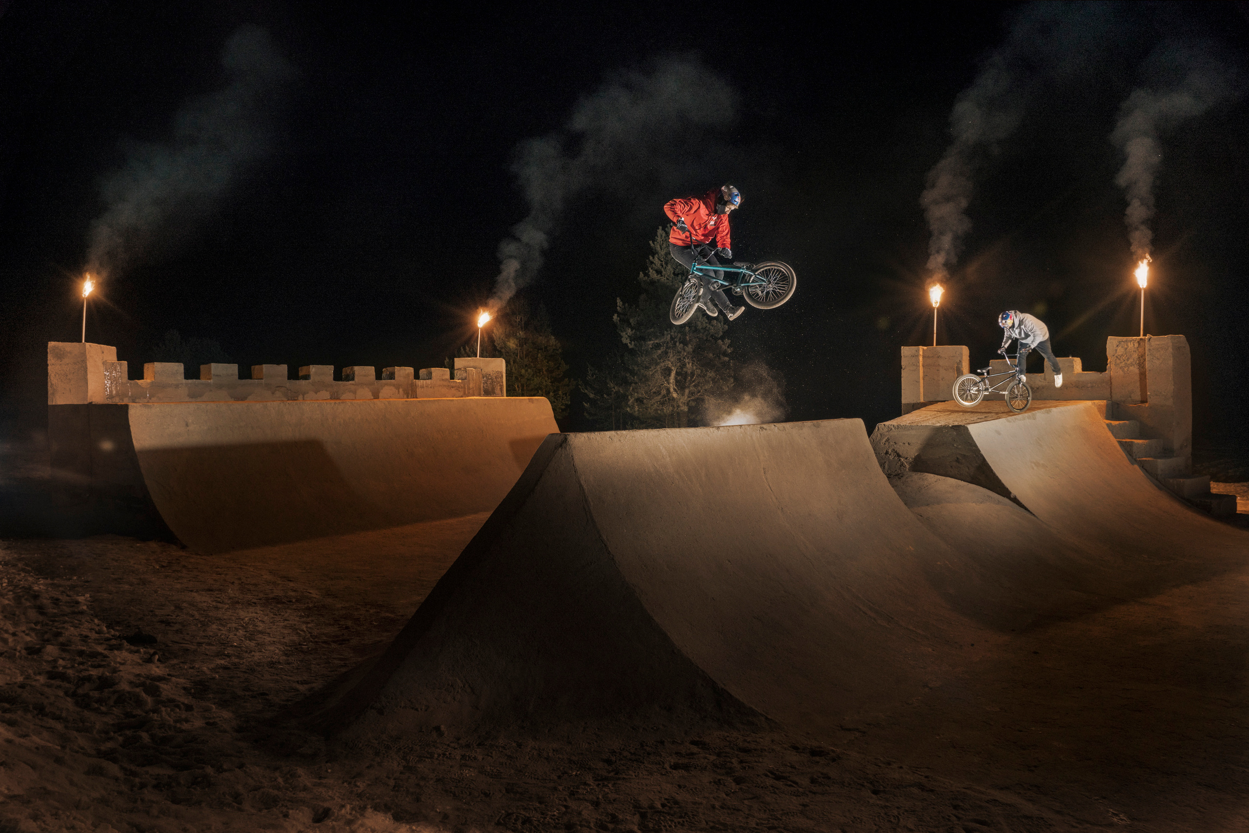 BMX проект Sand Castle. Creative photographer Denis Klero
