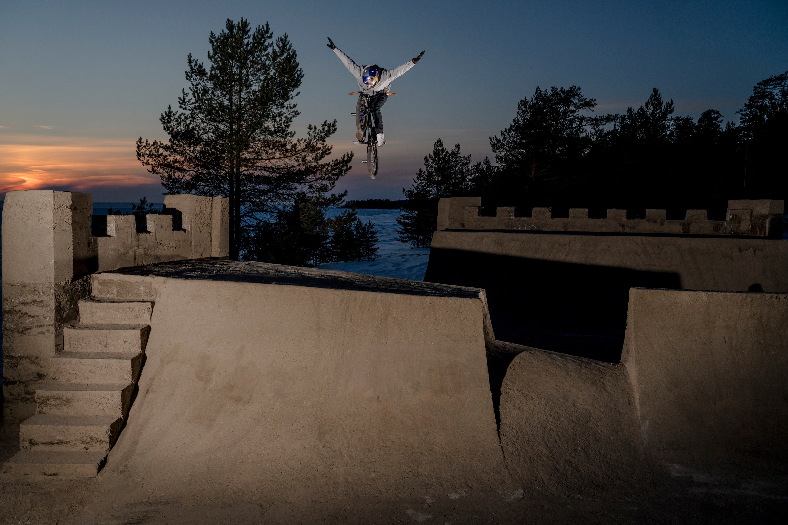 BMX проект Sand Castle. Creative photographer Denis Klero
