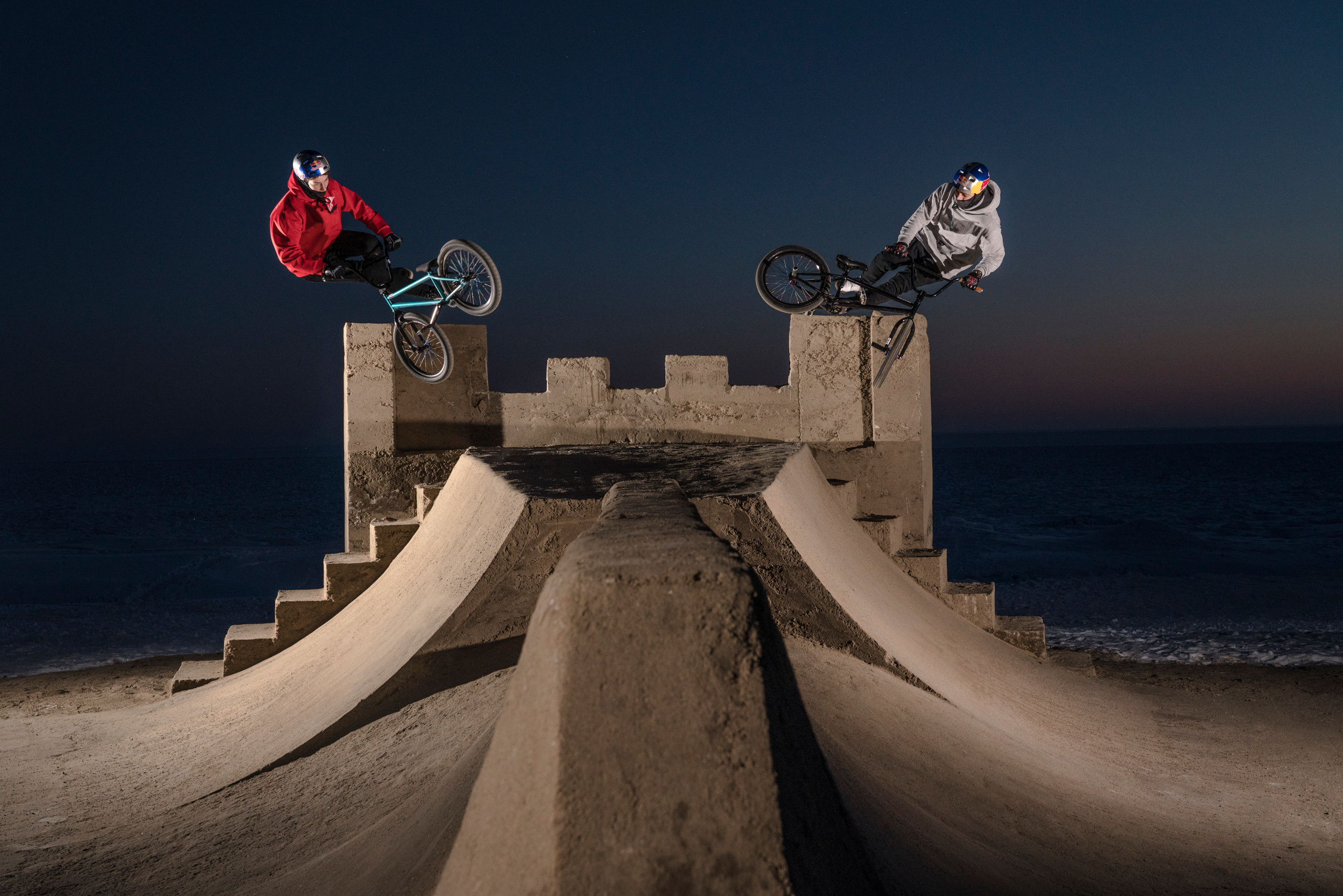 BMX проект Sand Castle. Creative photographer Denis Klero