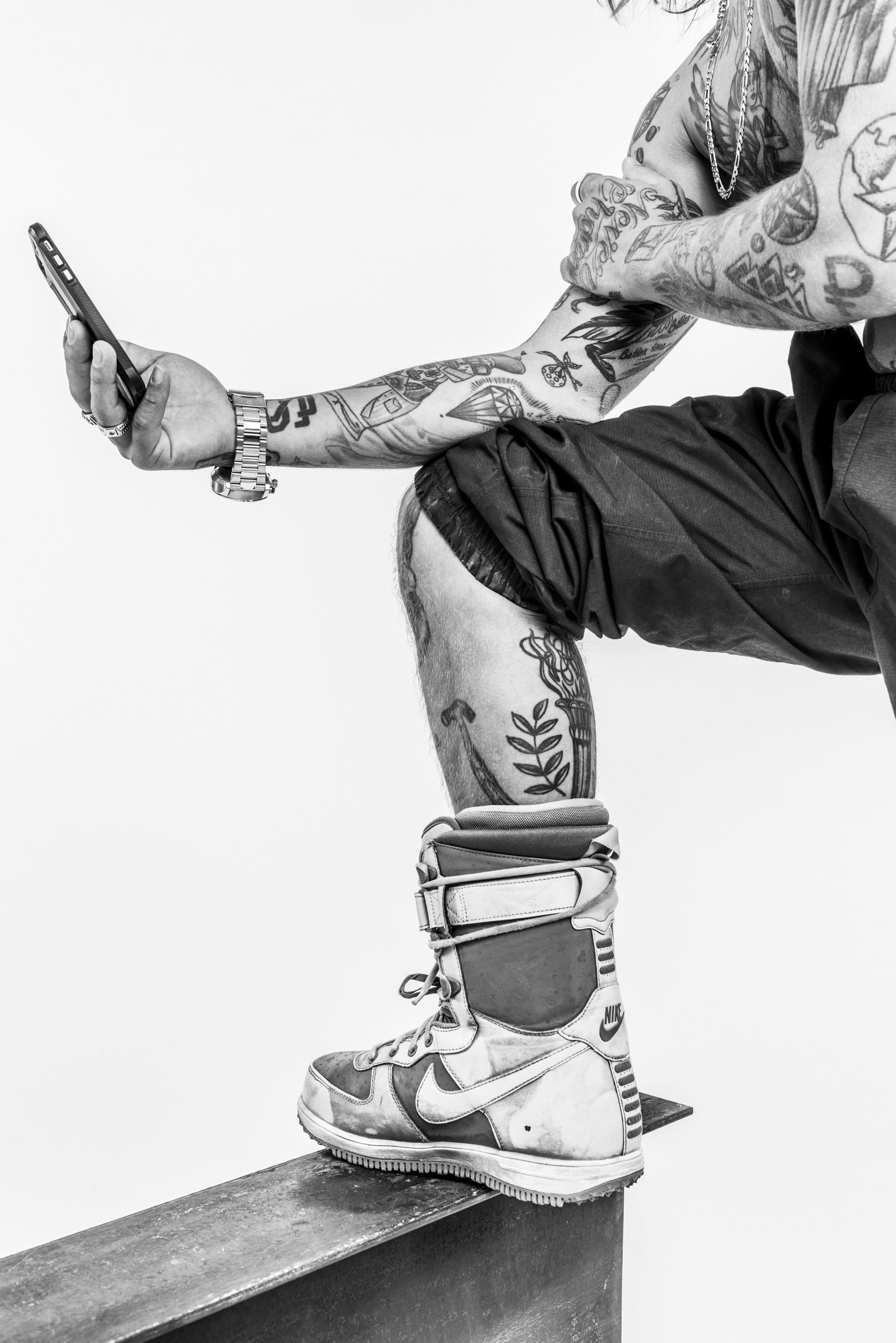 Тату Дениса Бонуса. Creative photographer Denis Klero