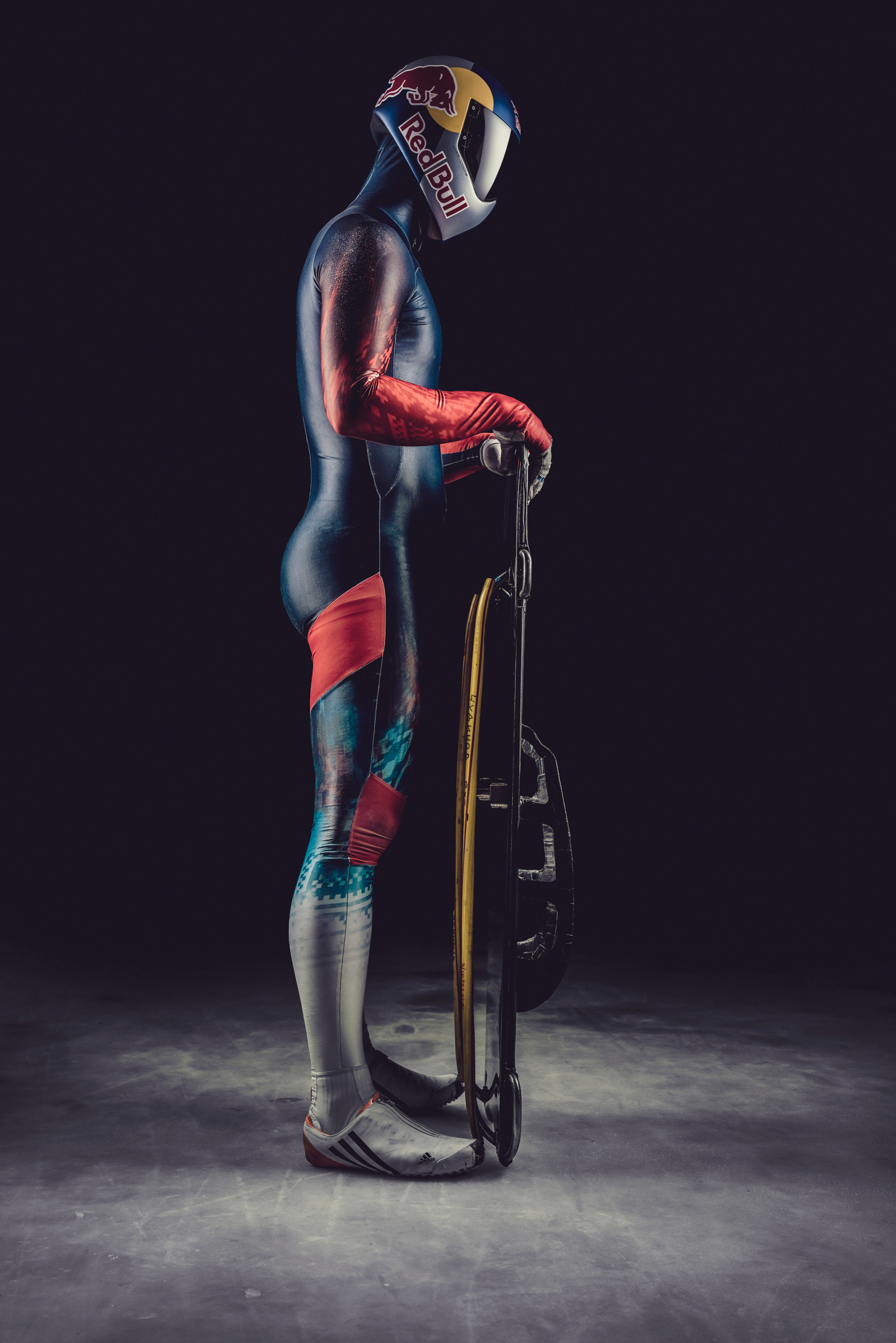 Portfolio of skeleton athlete Nikita Tregubov. Creative Photographer Denis Klero