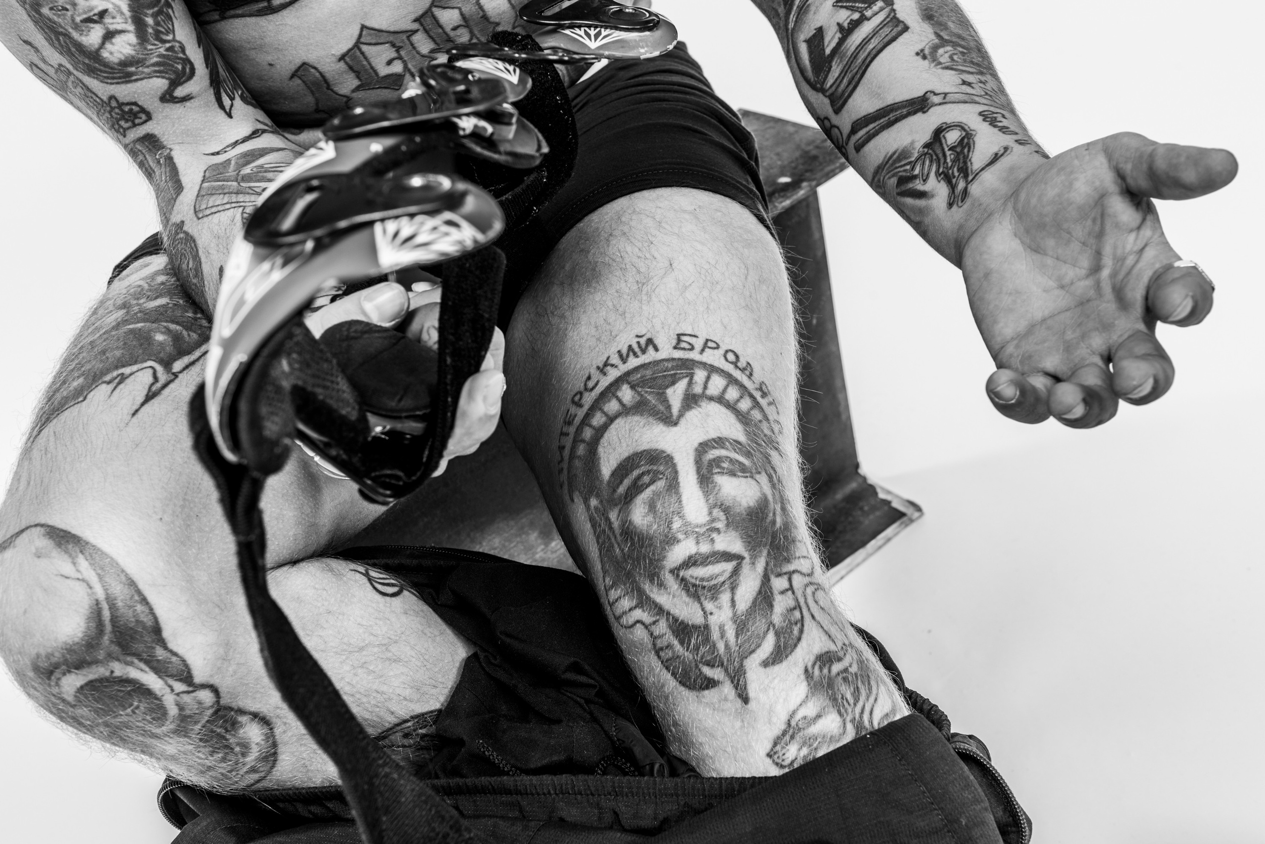 Тату Дениса Бонуса. Creative photographer Denis Klero
