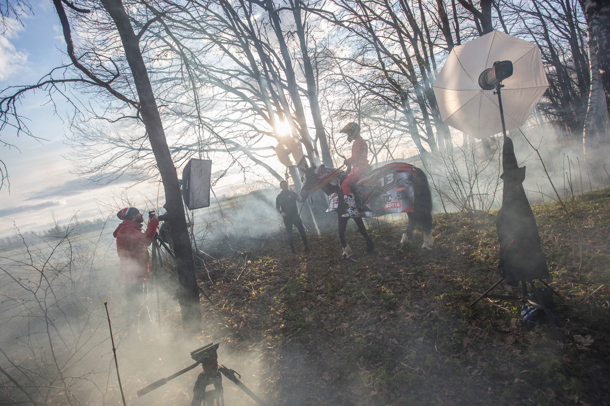 Iron Horse. Creative photographer Denis Klero