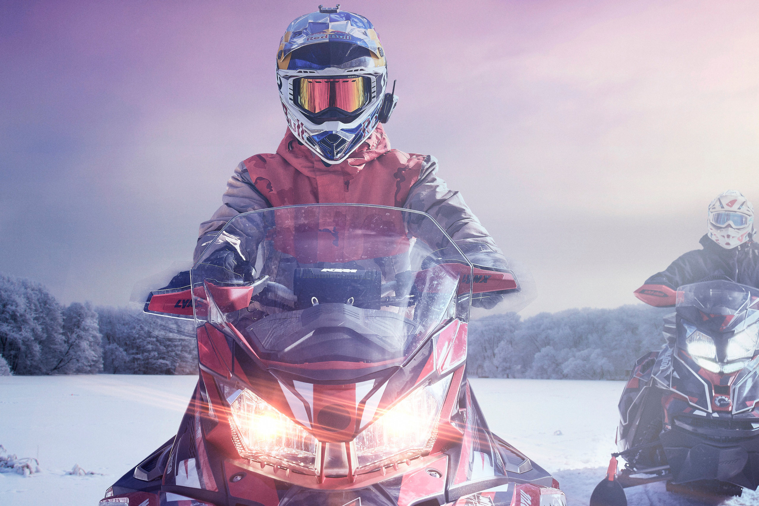 Cardo. Headsets. Winter. Creative Photographer Denis Klero