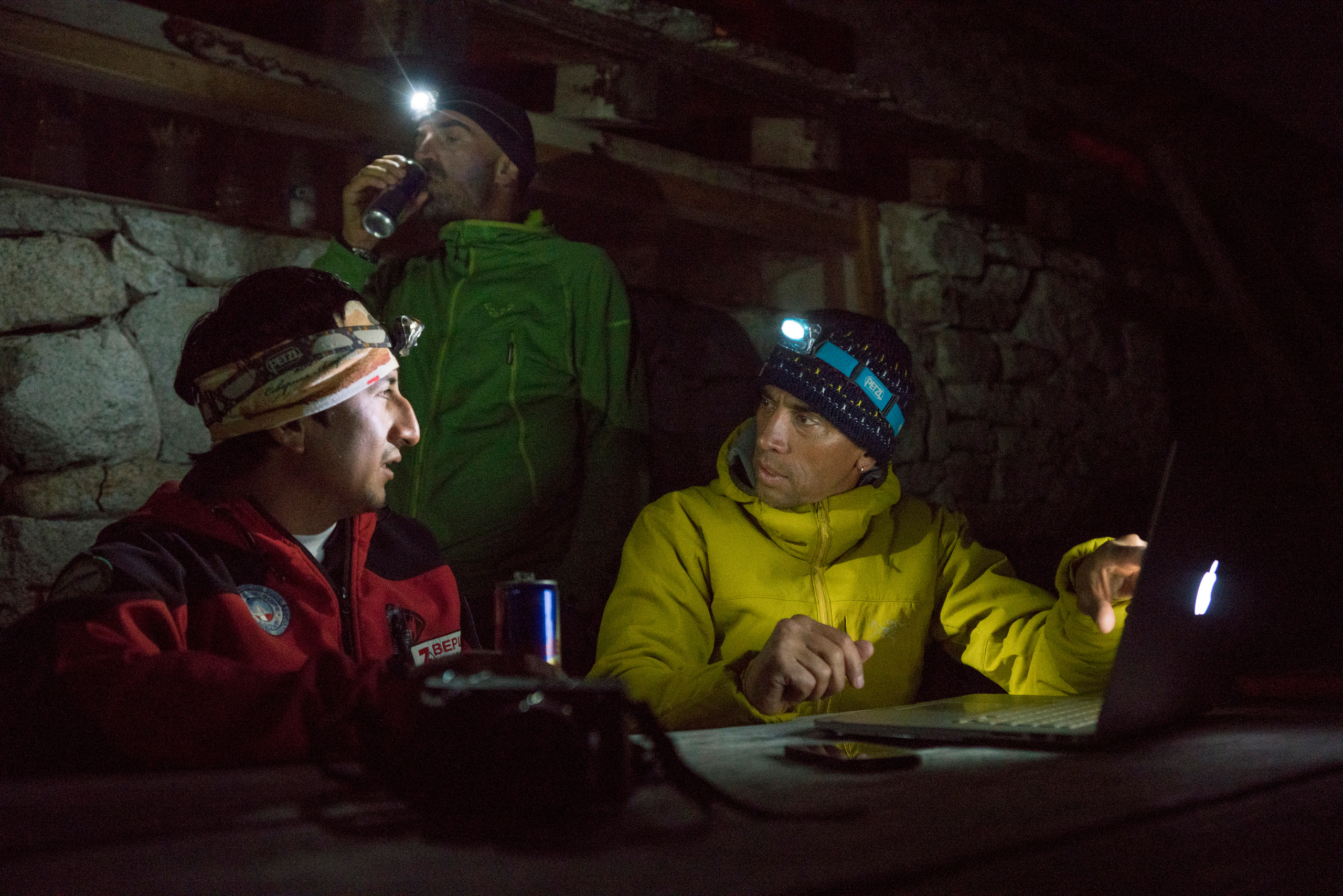 BASE jumping. Creative photographer Denis Klero