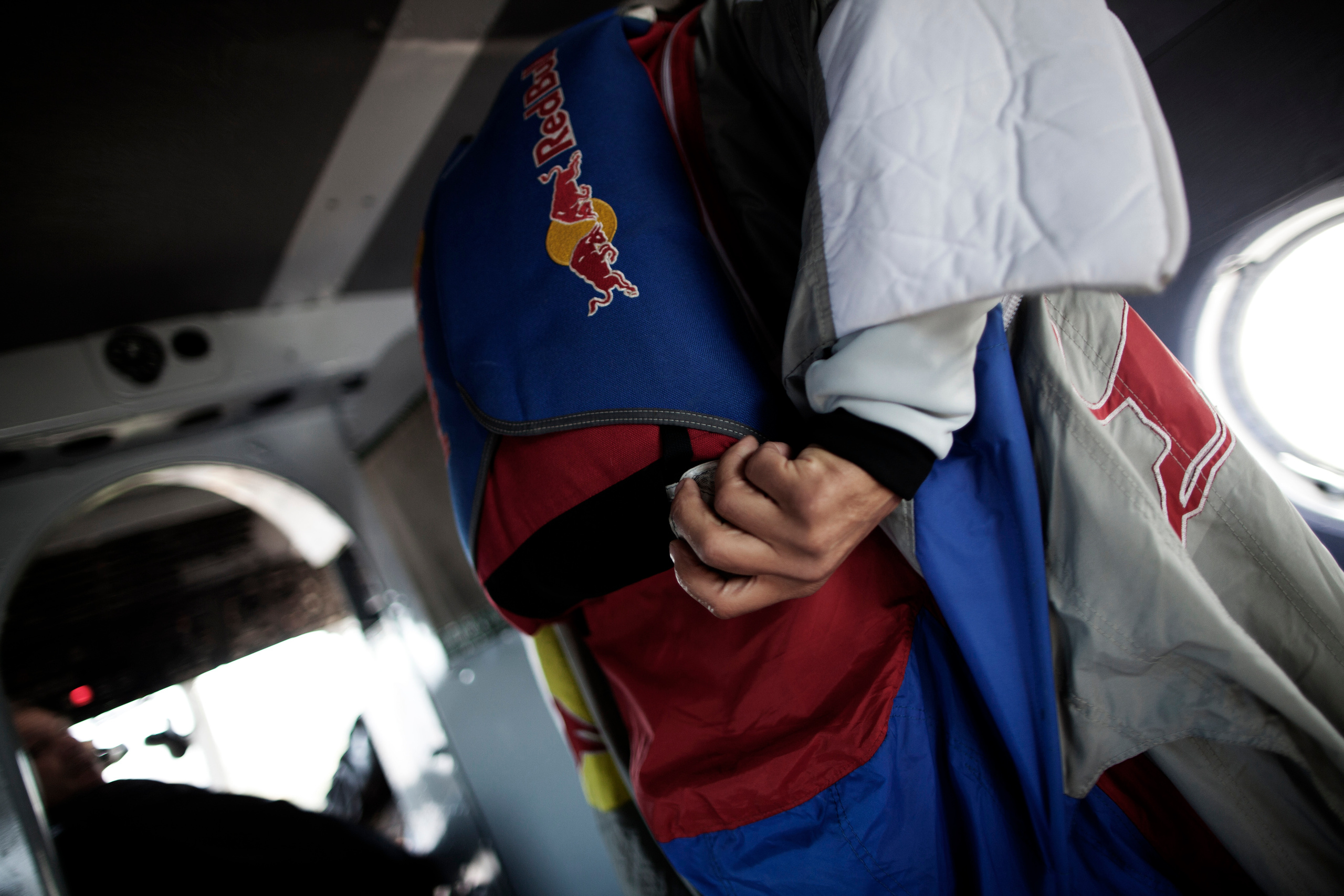 BASE jumping. Creative photographer Denis Klero