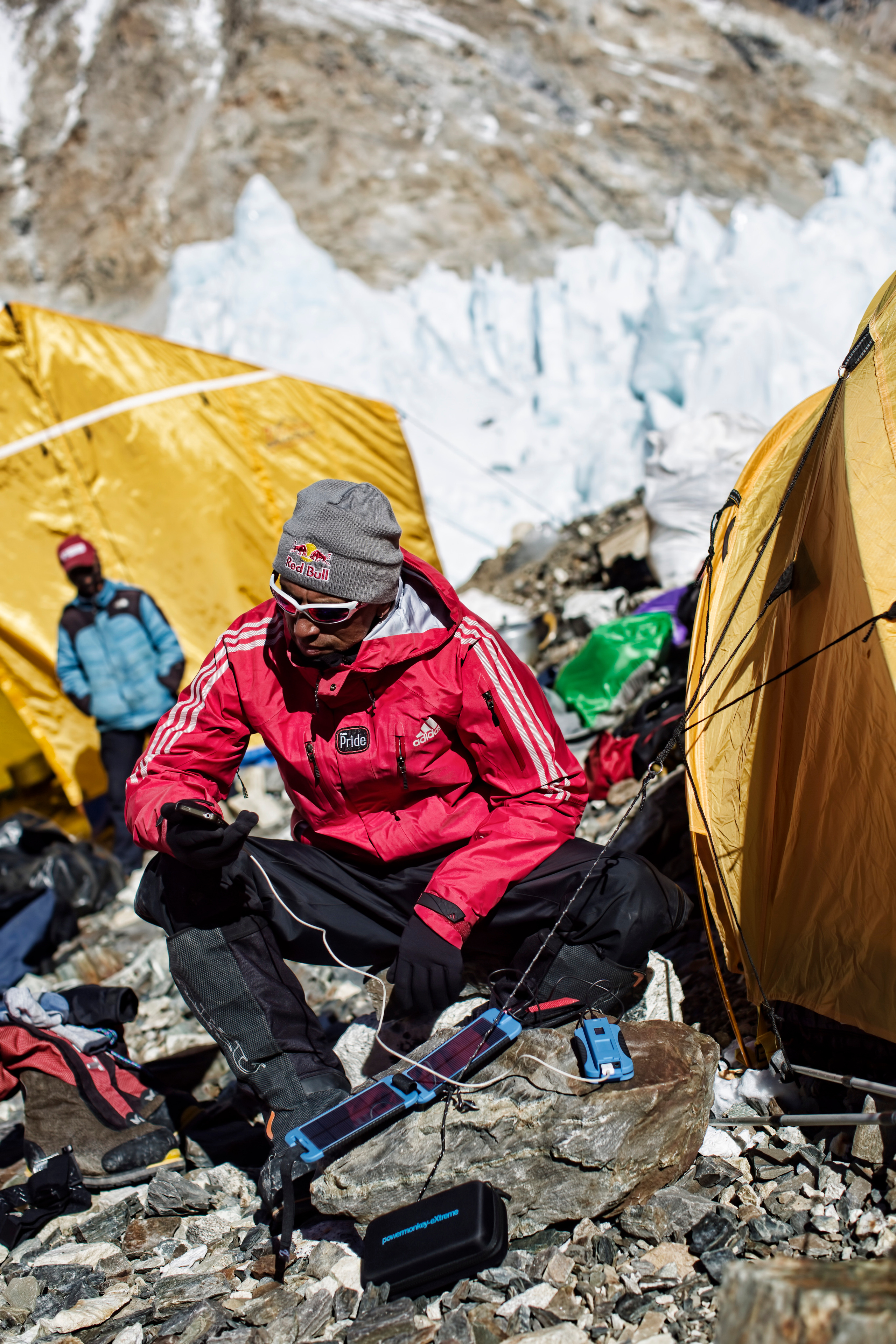 BASE jumping. Creative photographer Denis Klero