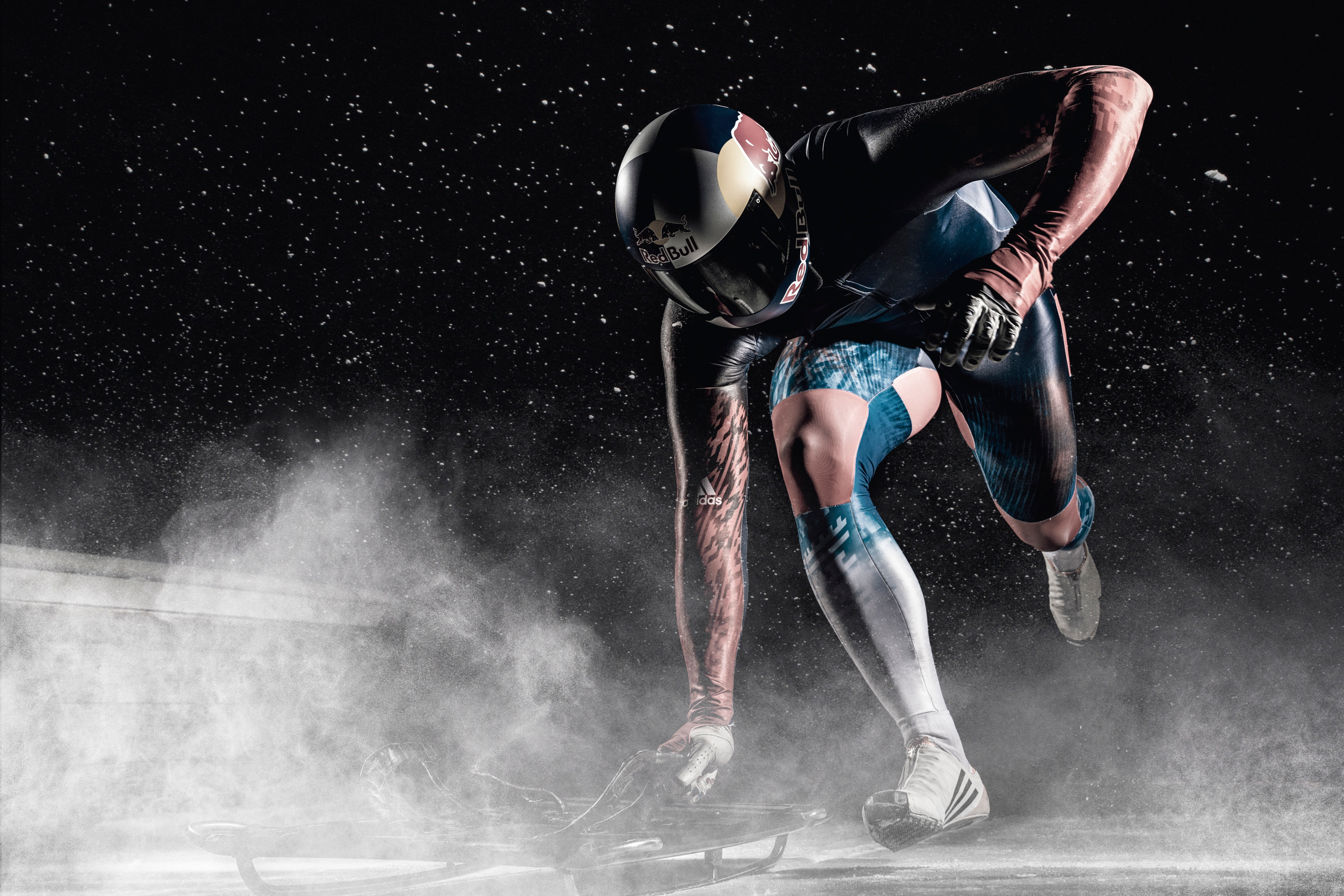 Portfolio of skeleton athlete Nikita Tregubov. Creative Photographer Denis Klero