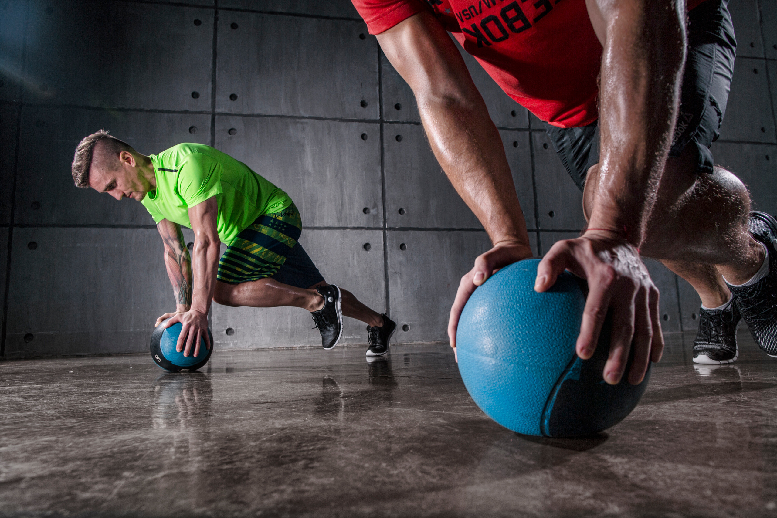 Reebok и WorldClass. Creative photographer Denis Klero