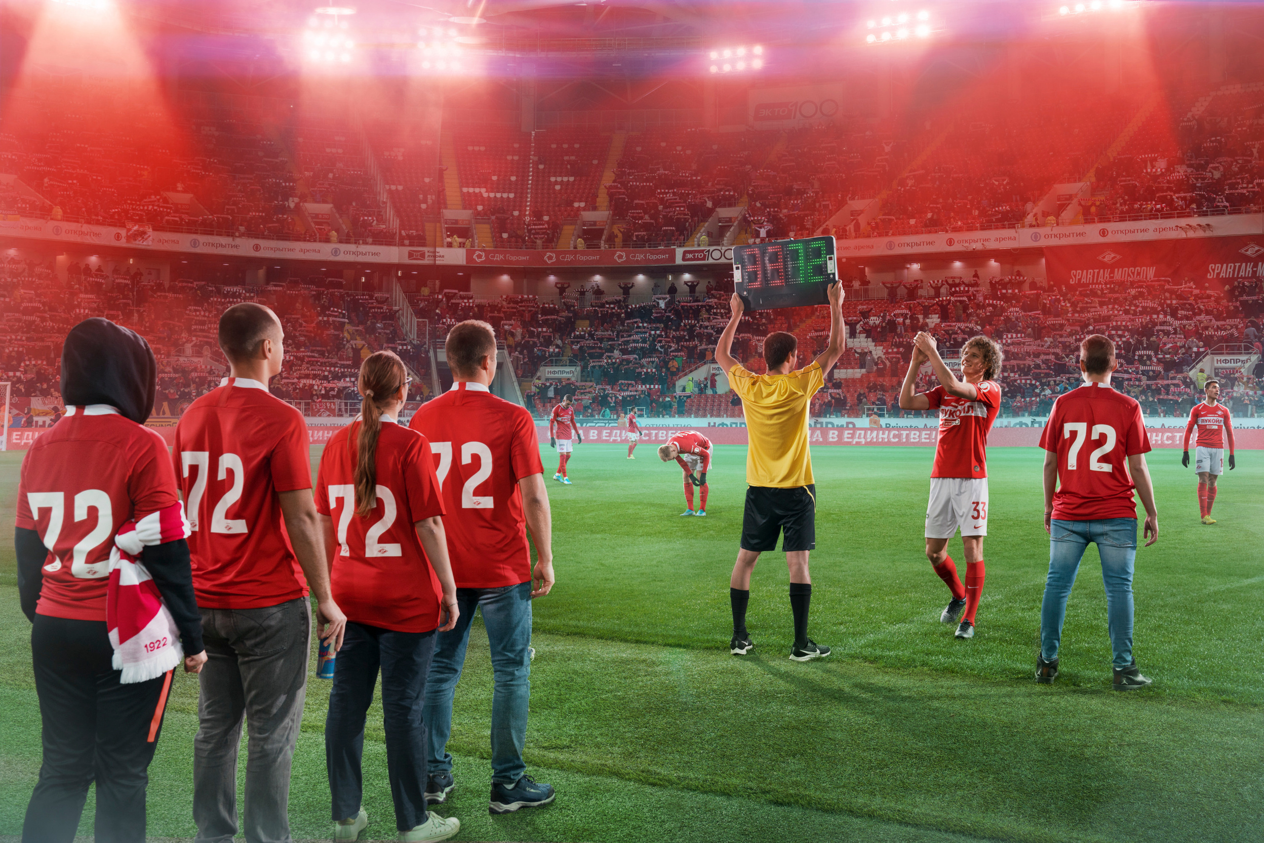 ФК Спартак Москва. Creative photographer Denis Klero