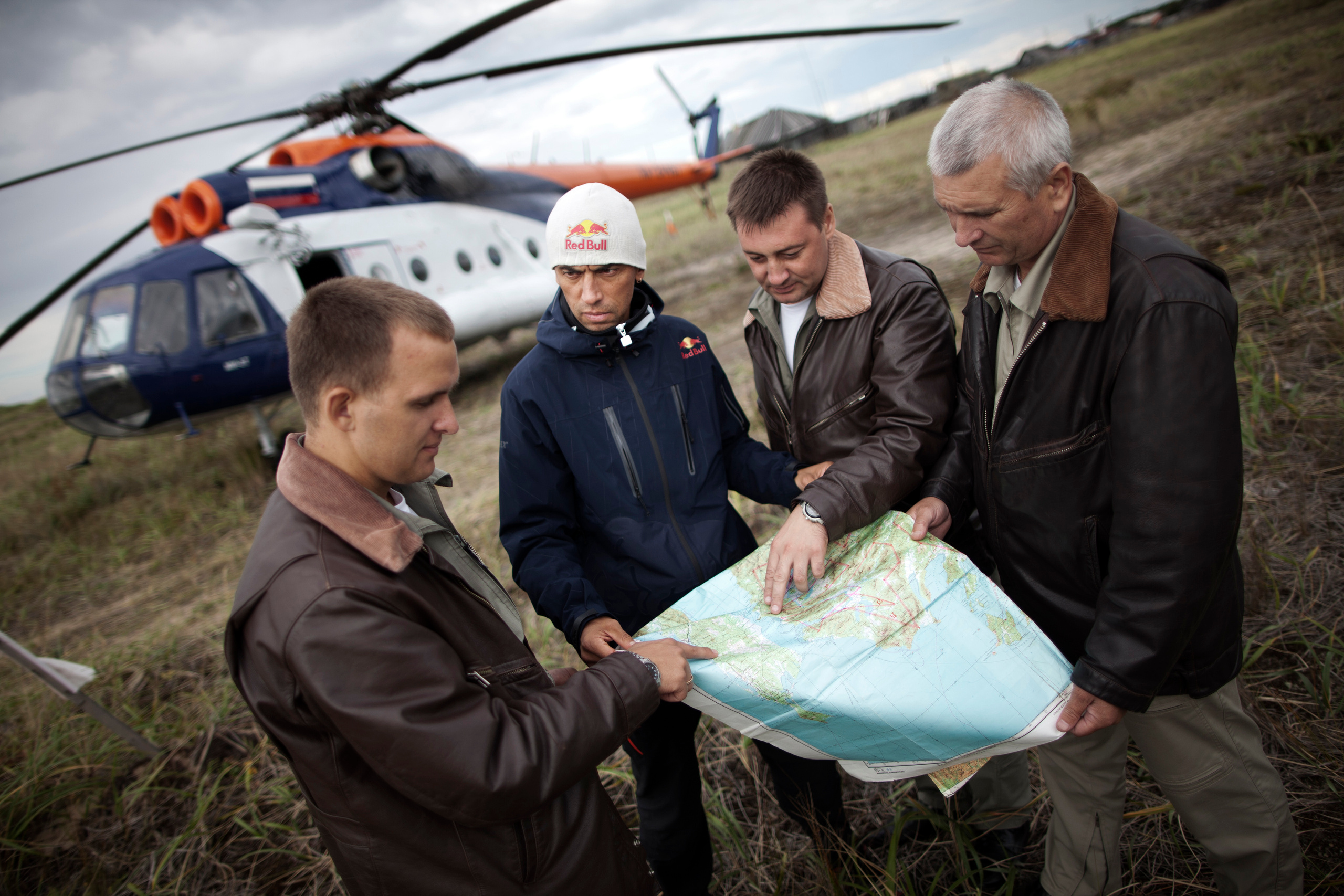 BASE jumping. Creative photographer Denis Klero