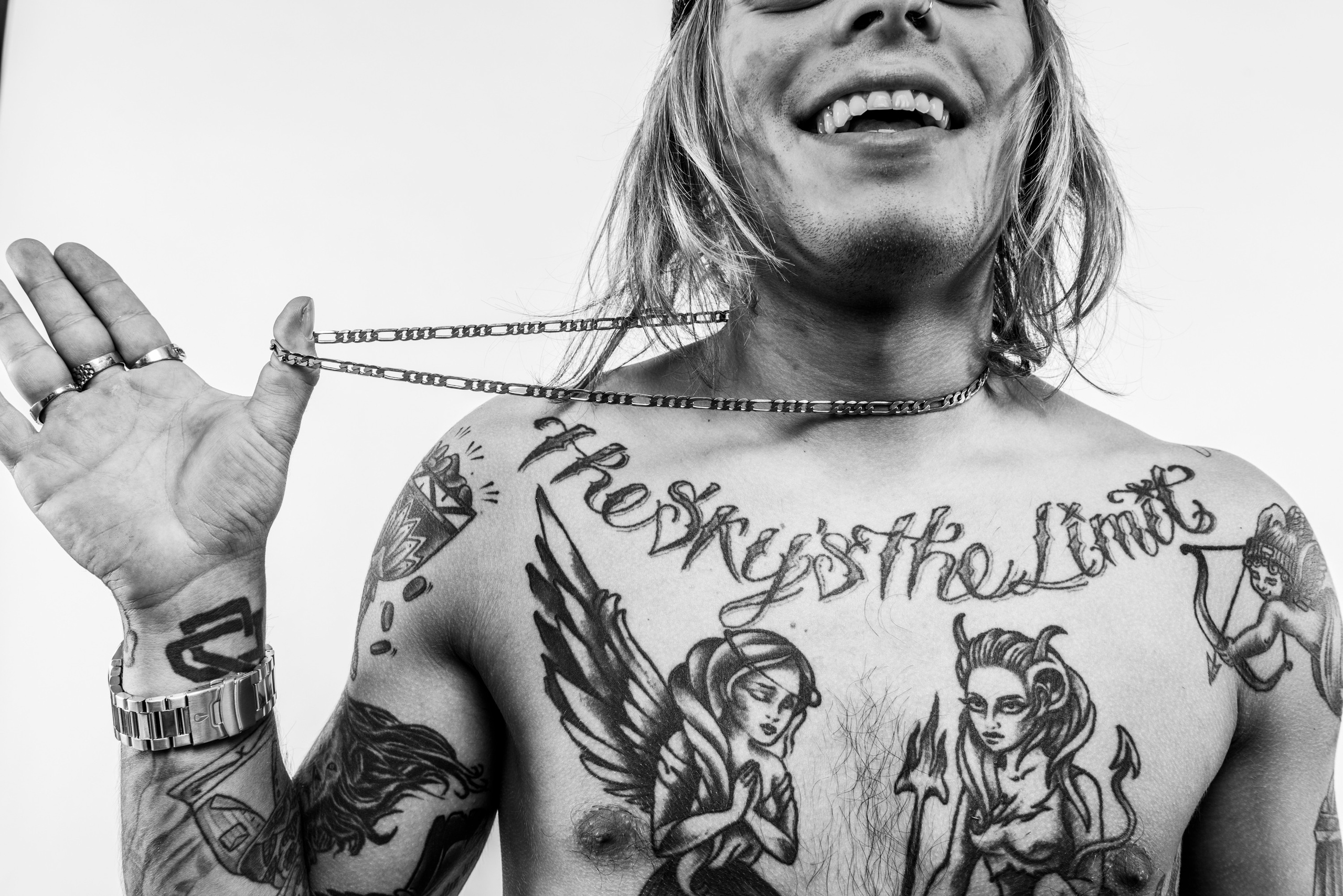 Тату Дениса Бонуса. Creative photographer Denis Klero