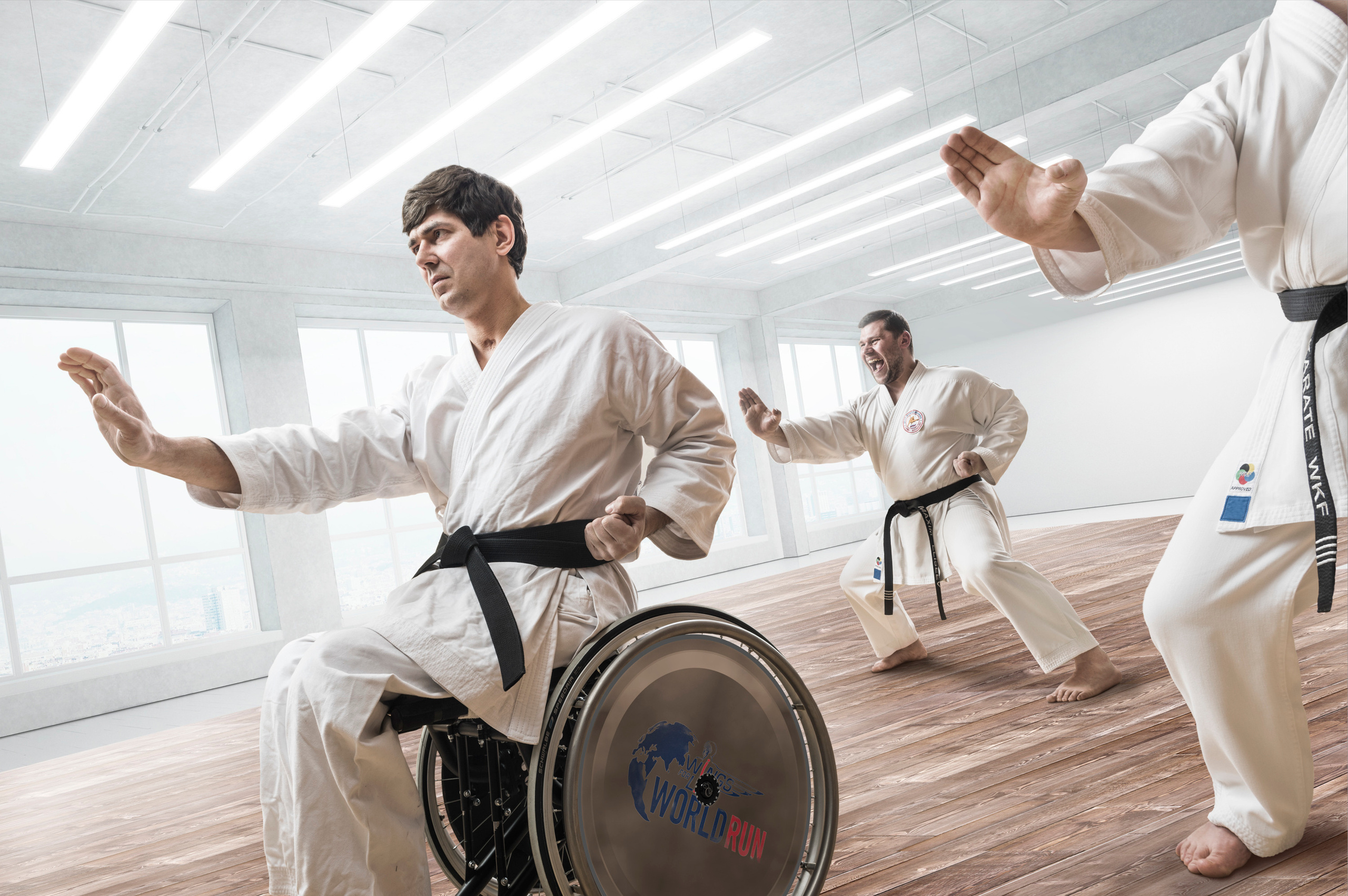 Wings for Life World Run. Creative photographer Denis Klero
