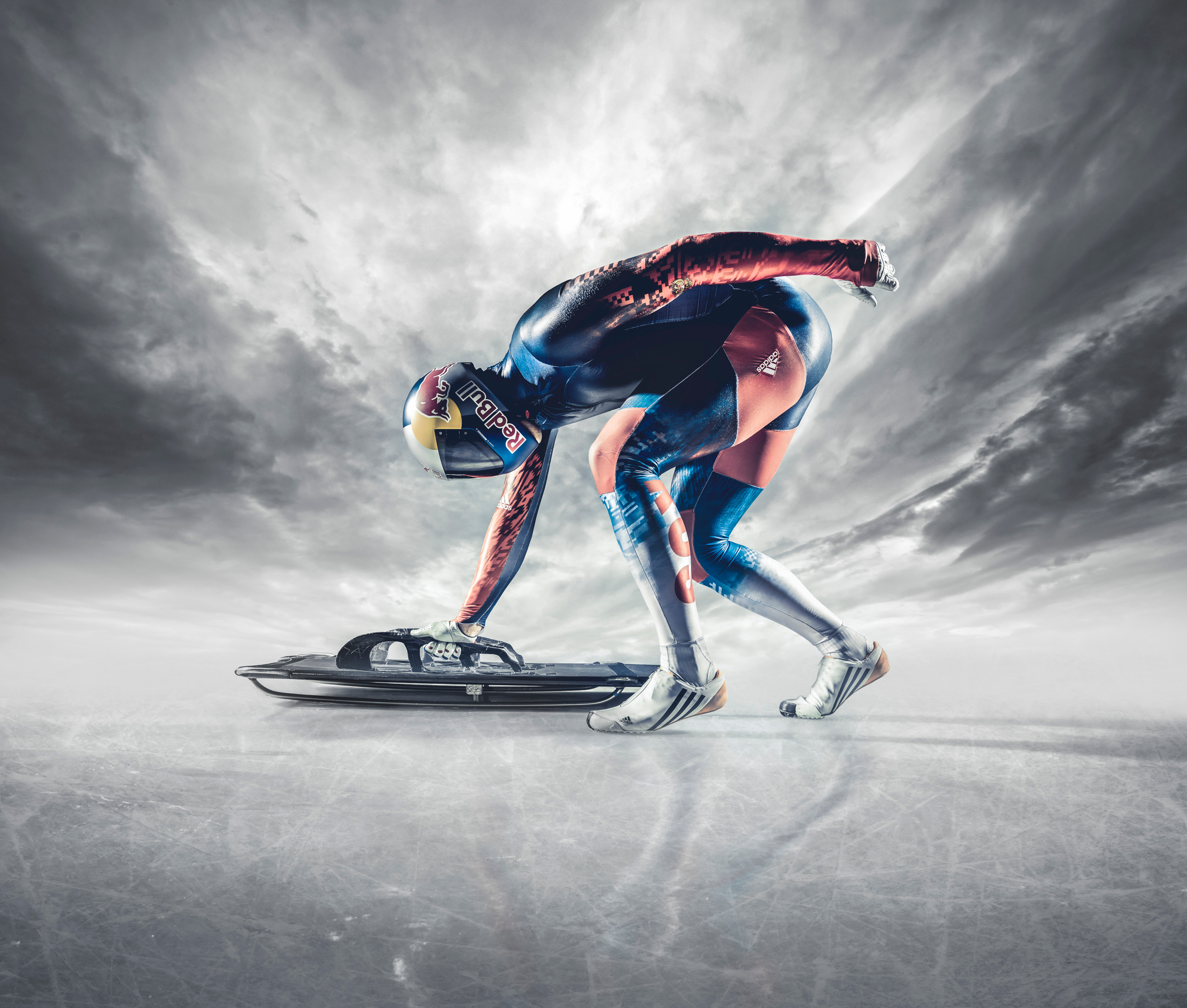 Portfolio of skeleton athlete Nikita Tregubov. Creative Photographer Denis Klero