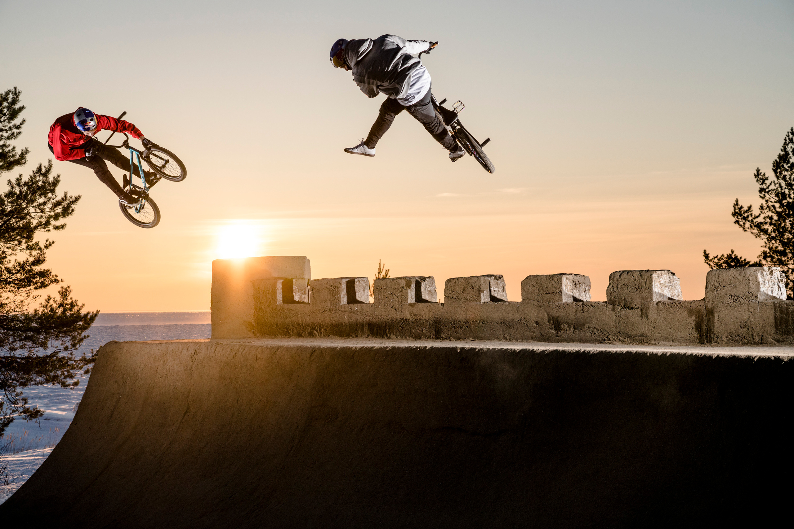 BMX проект Sand Castle. Creative photographer Denis Klero