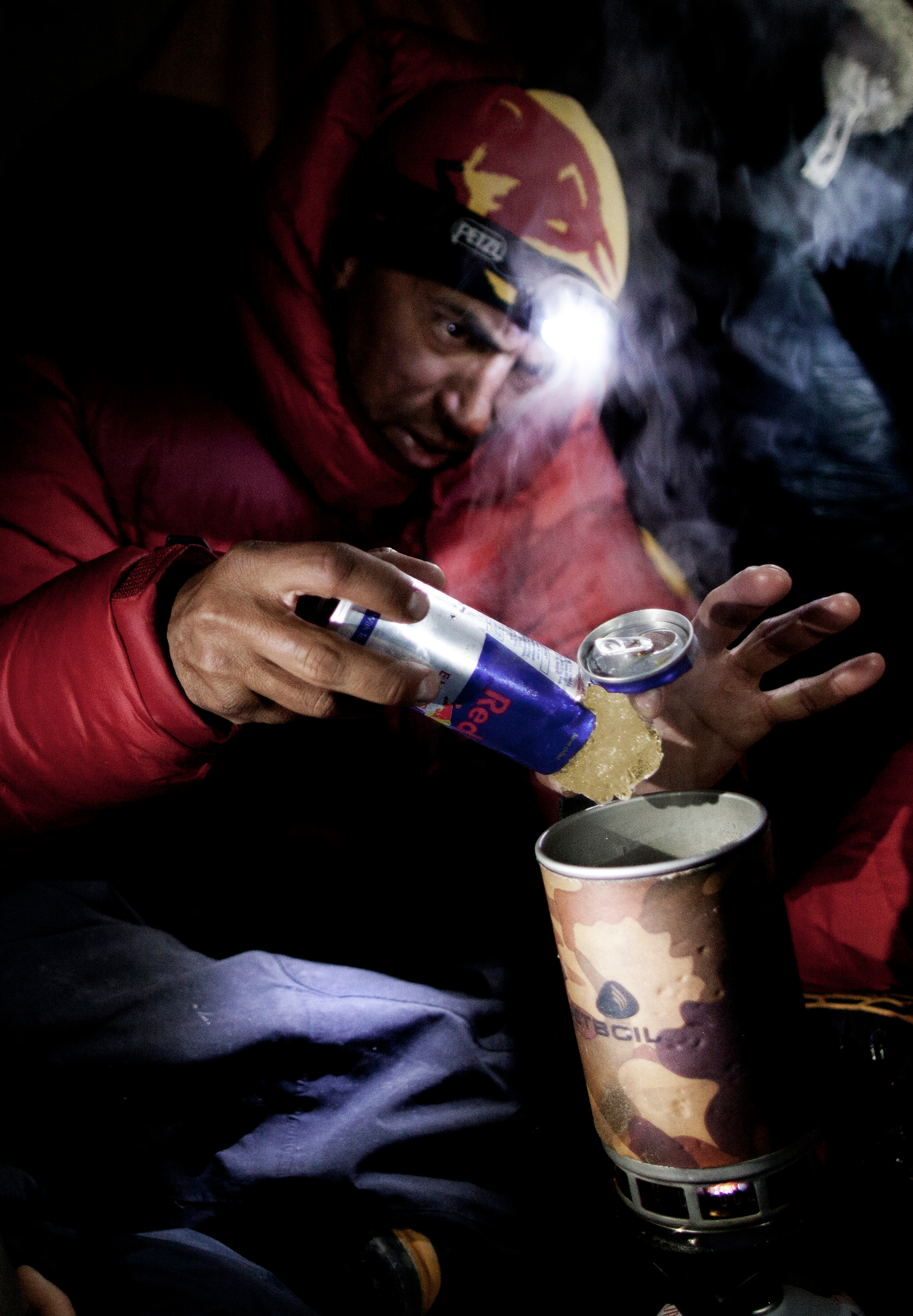 BASE jumping. Creative photographer Denis Klero