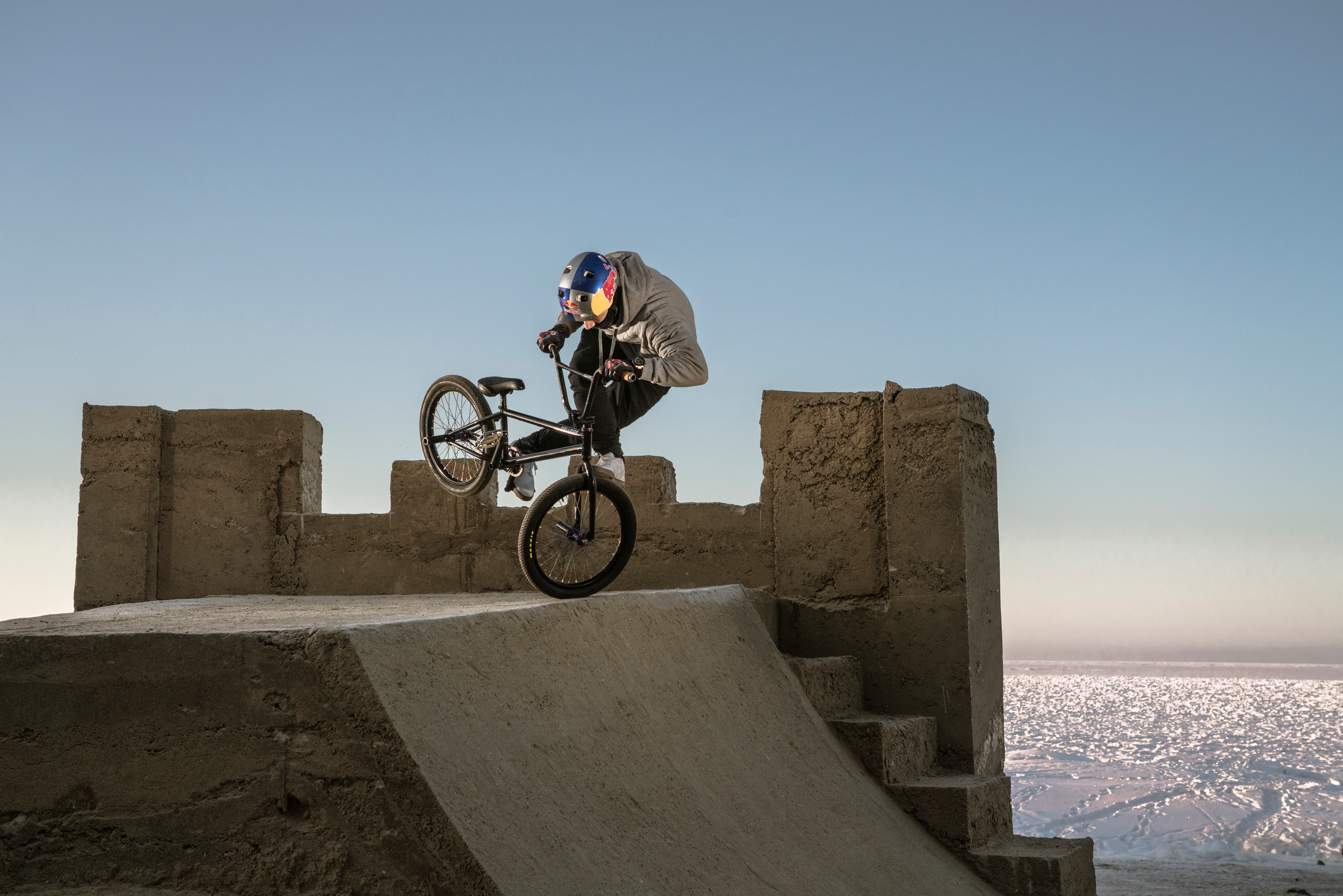 BMX проект Sand Castle. Creative photographer Denis Klero