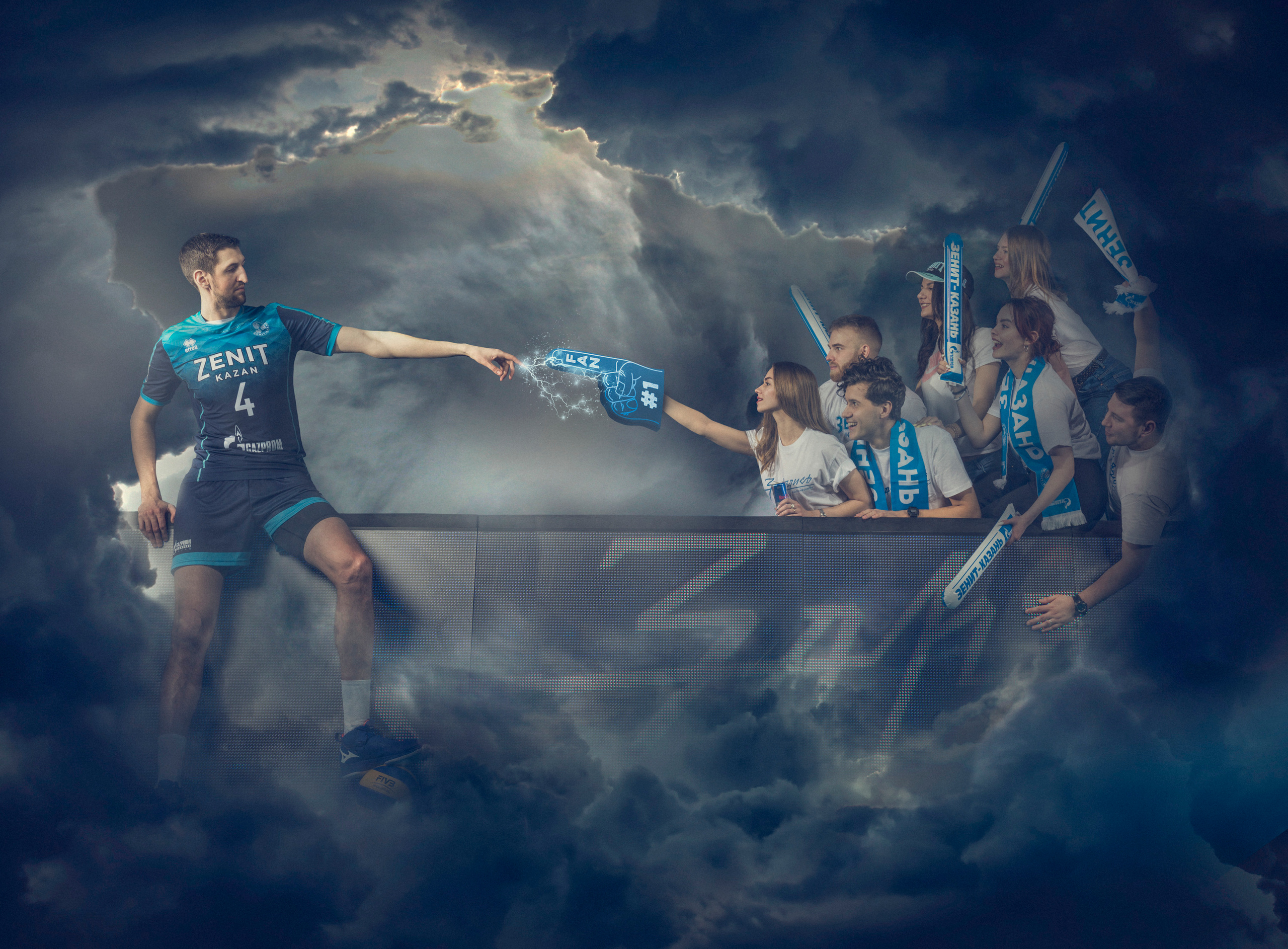 ВК Зенит Казань. Creative photographer Denis Klero