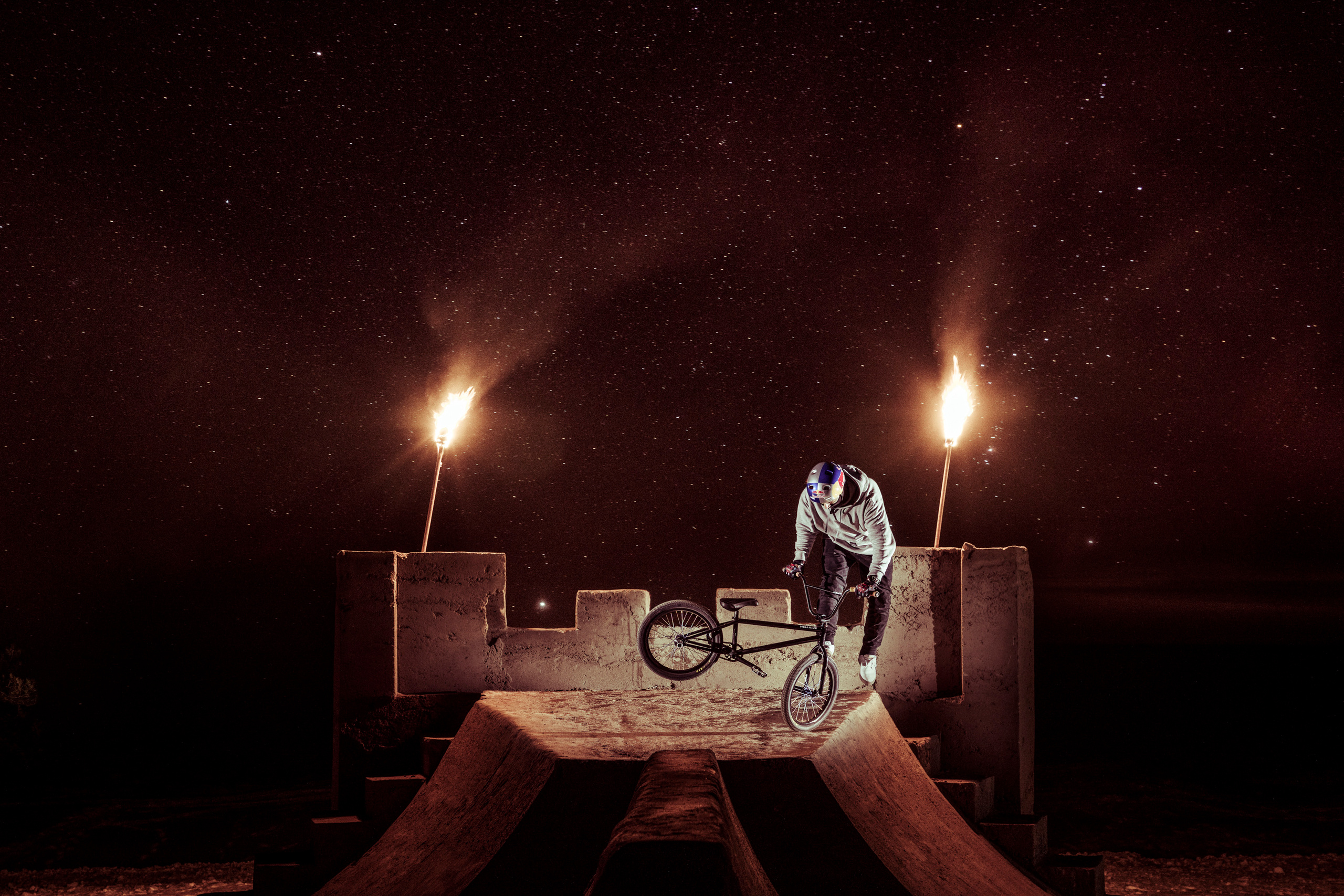 BMX проект Sand Castle. Creative photographer Denis Klero