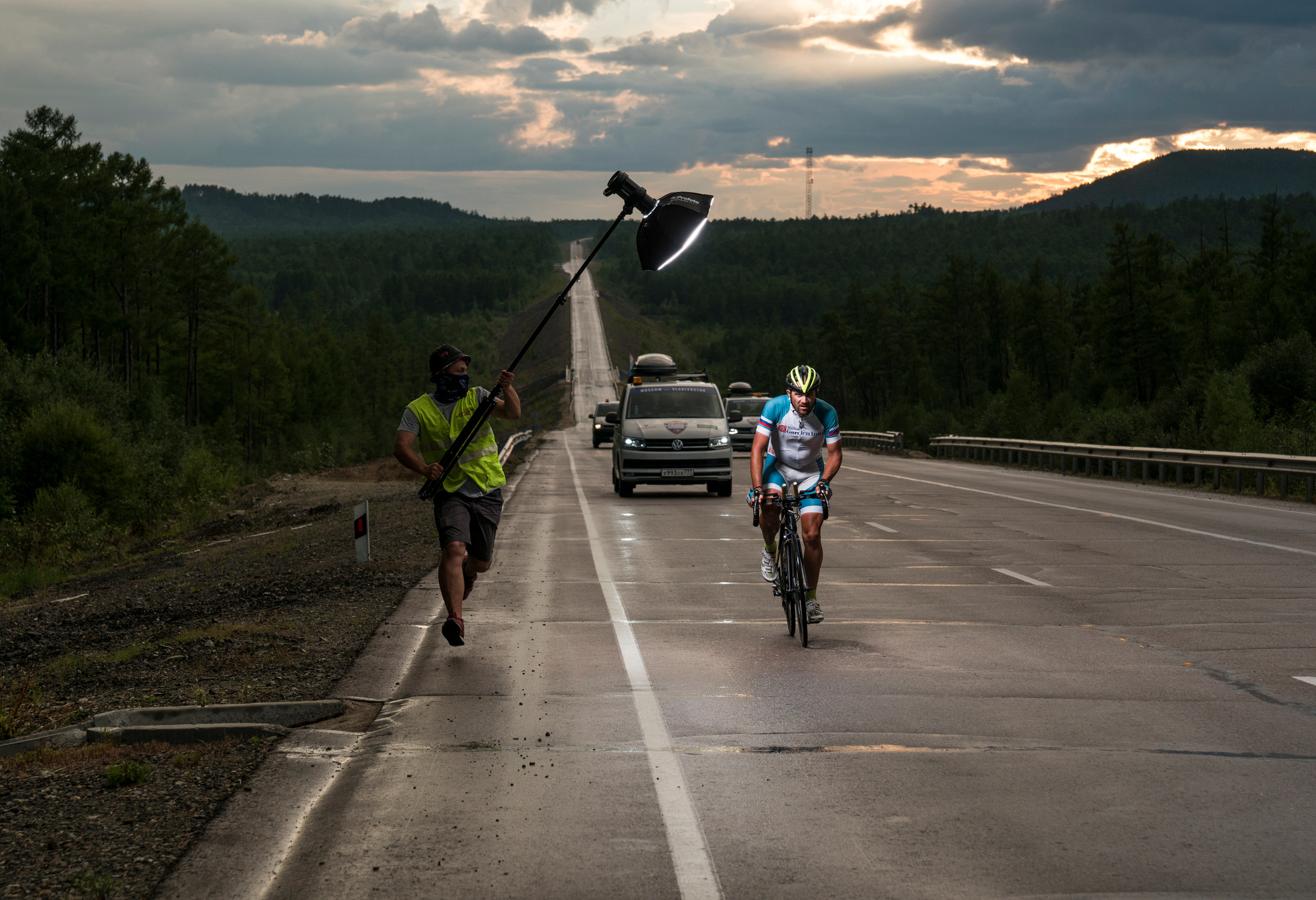 Cycling 9000 km. Creative Photographer Denis Klero
