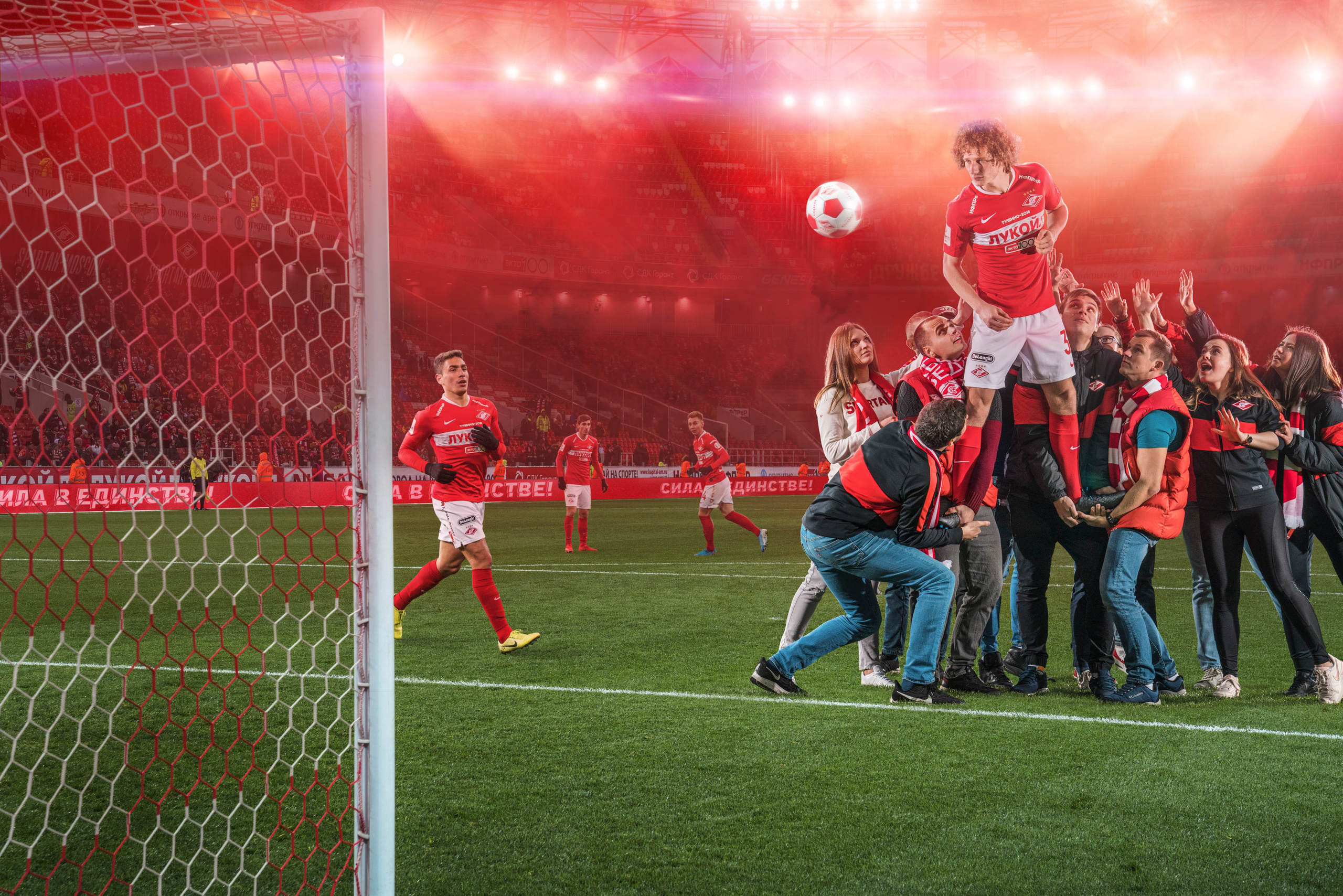 ФК Спартак Москва. Creative photographer Denis Klero