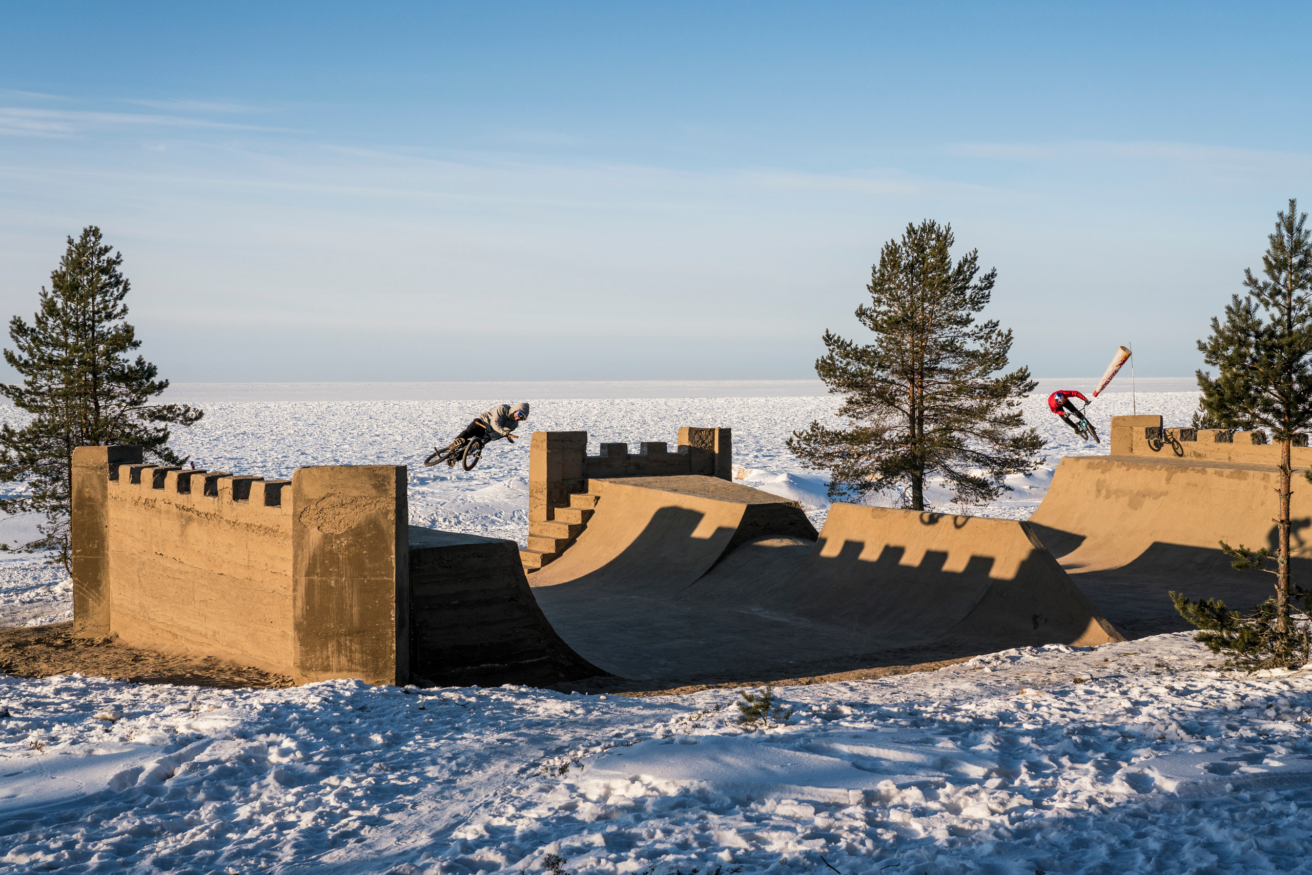 BMX проект Sand Castle. Creative photographer Denis Klero