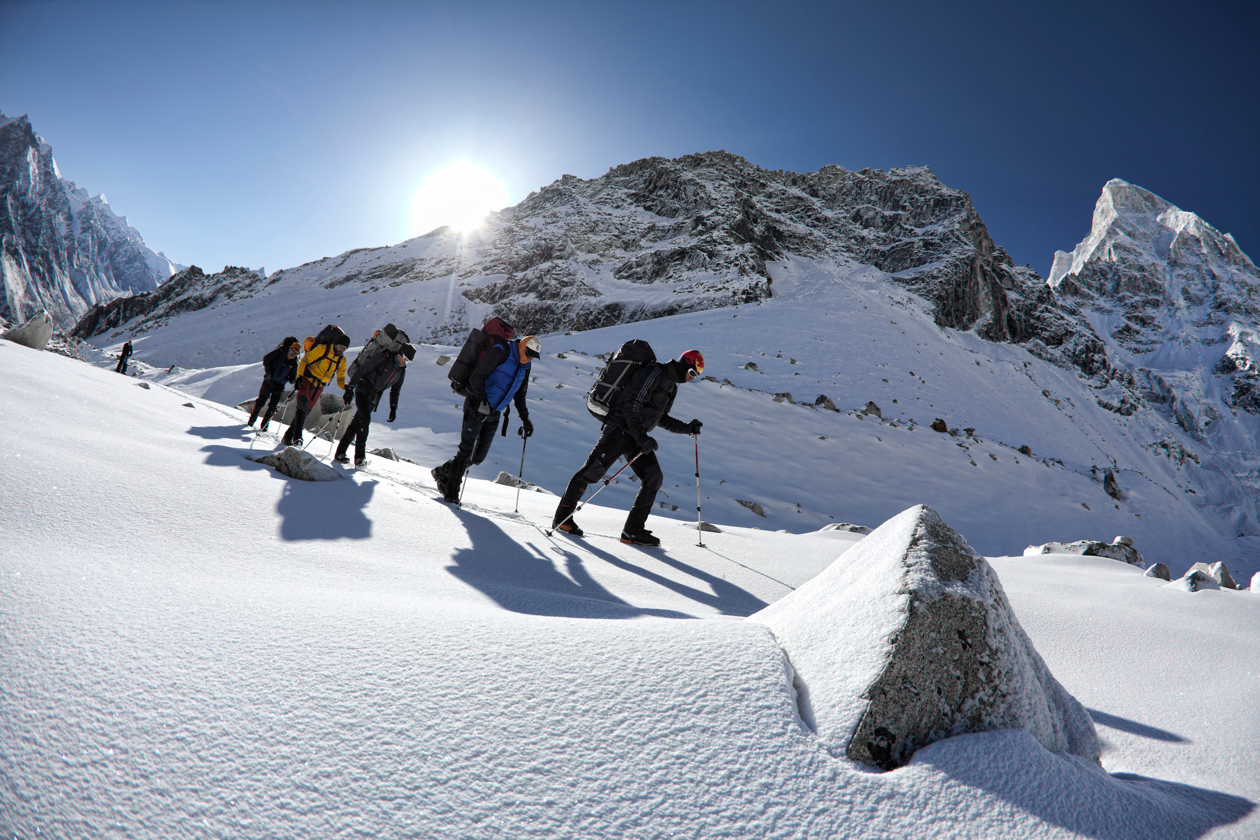 BASE jumping. Creative photographer Denis Klero