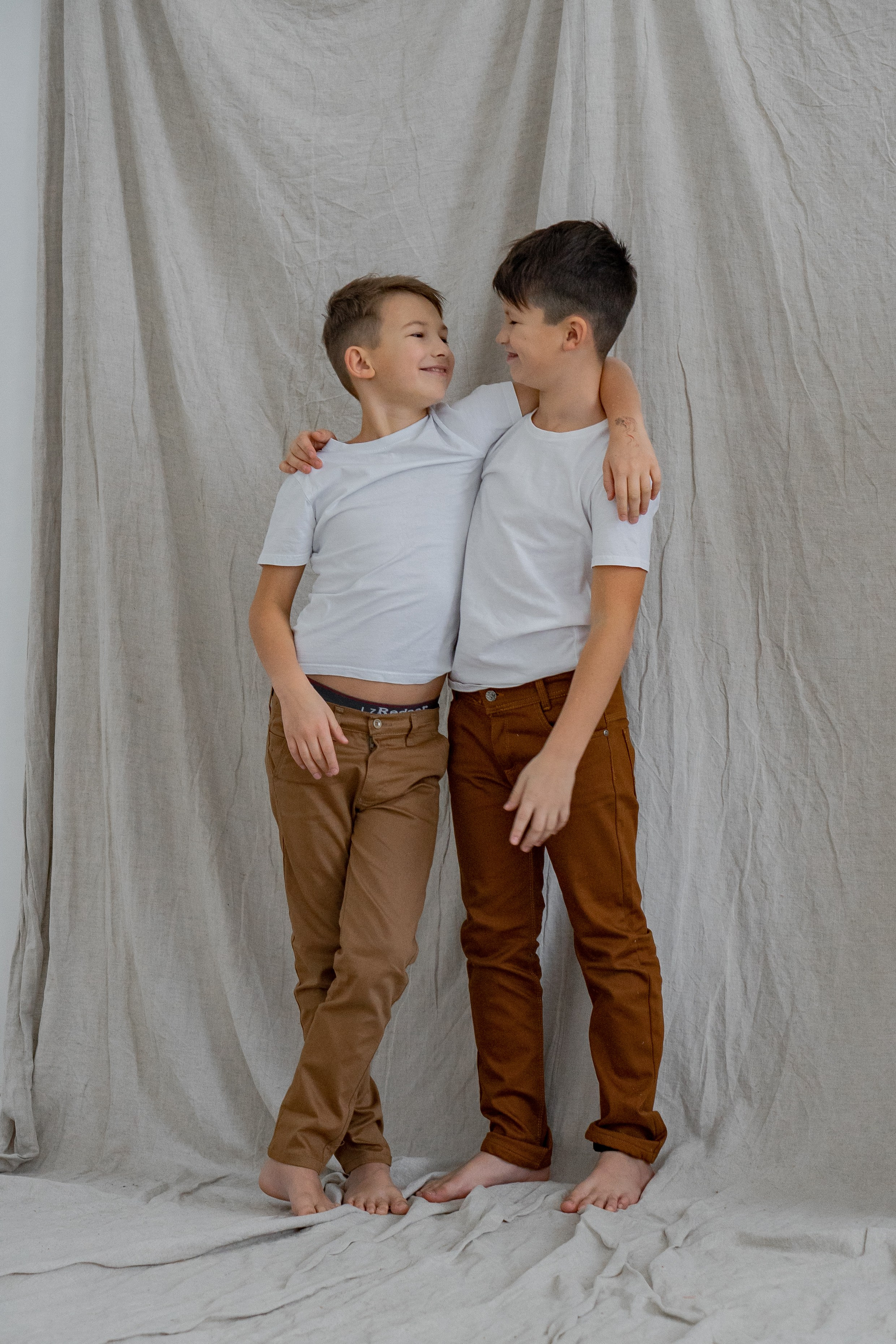 Семья Н. в фотостудии. Фотограф Ольга Игорева