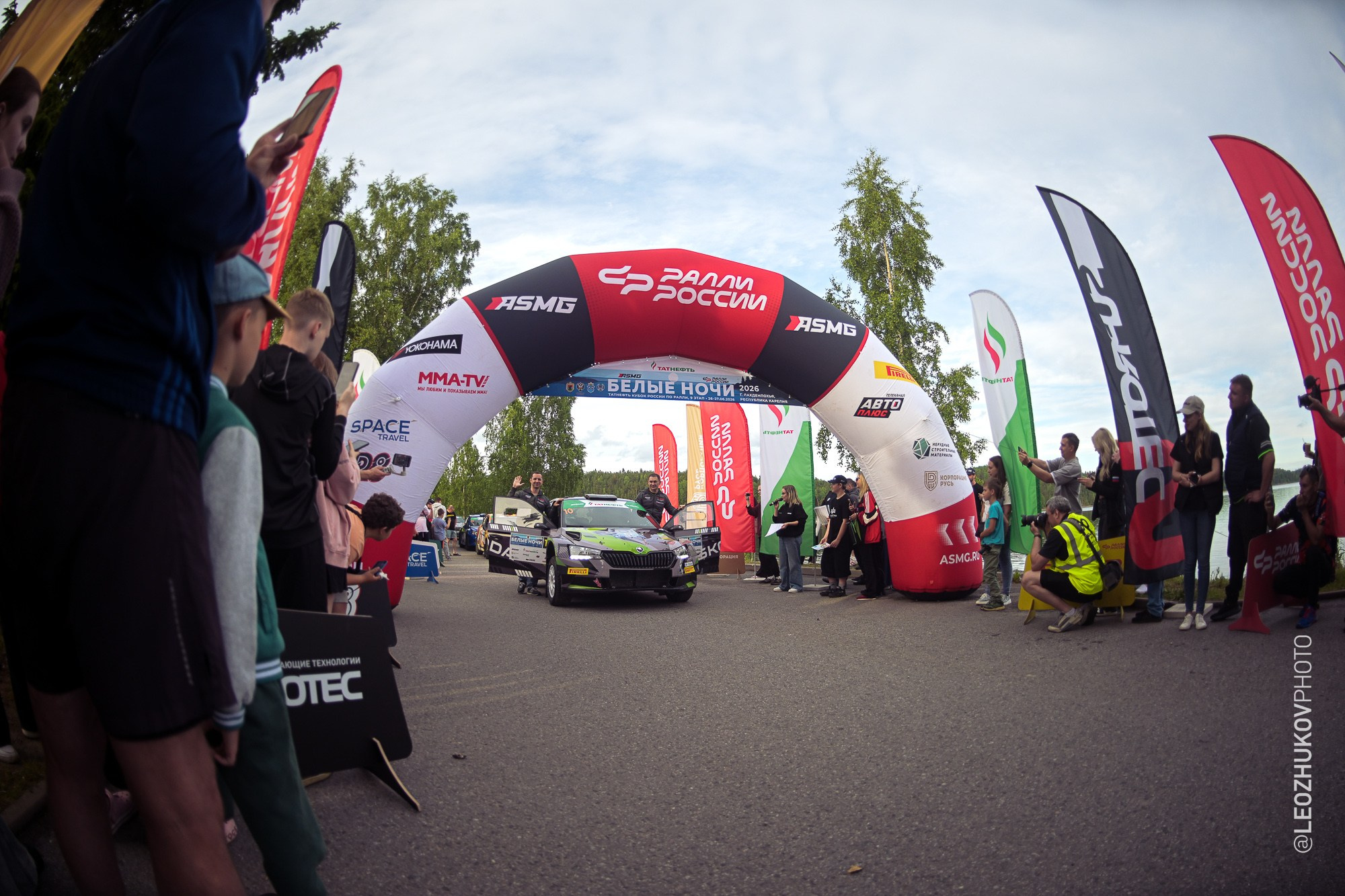 Rally Belye nochi 2026 by sports photographer Leo Zhukov