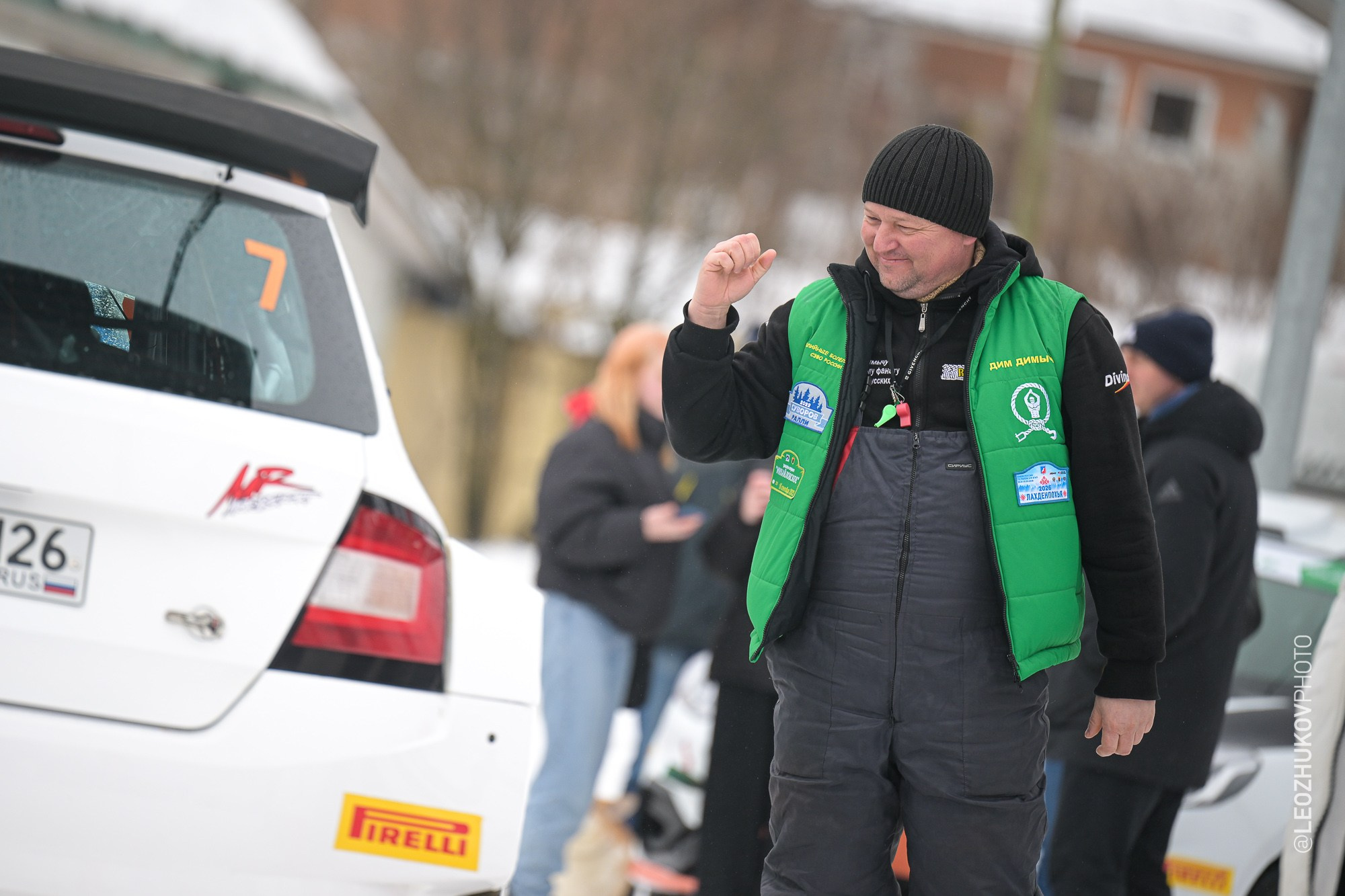 Rally Karelia 2026. Sports photographer Leonid Zhukov
