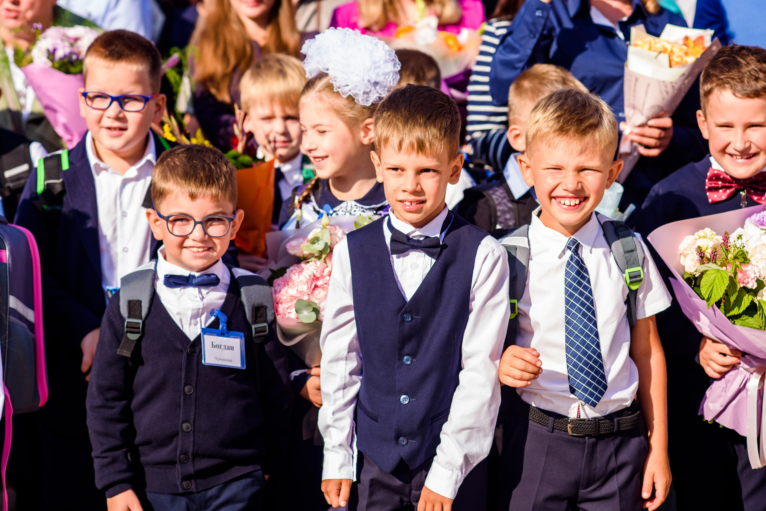 1-е сентября 2023. Фотограф Юлия Попова
