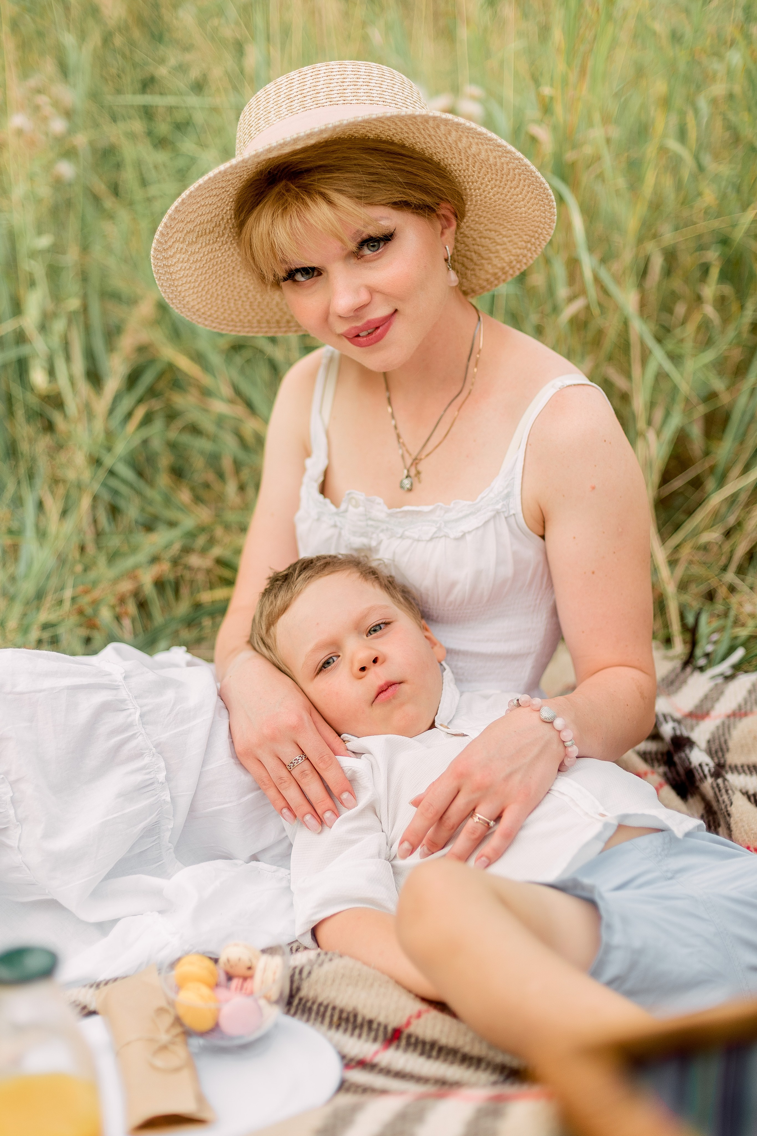 В поле. Фотограф Юлия Попова